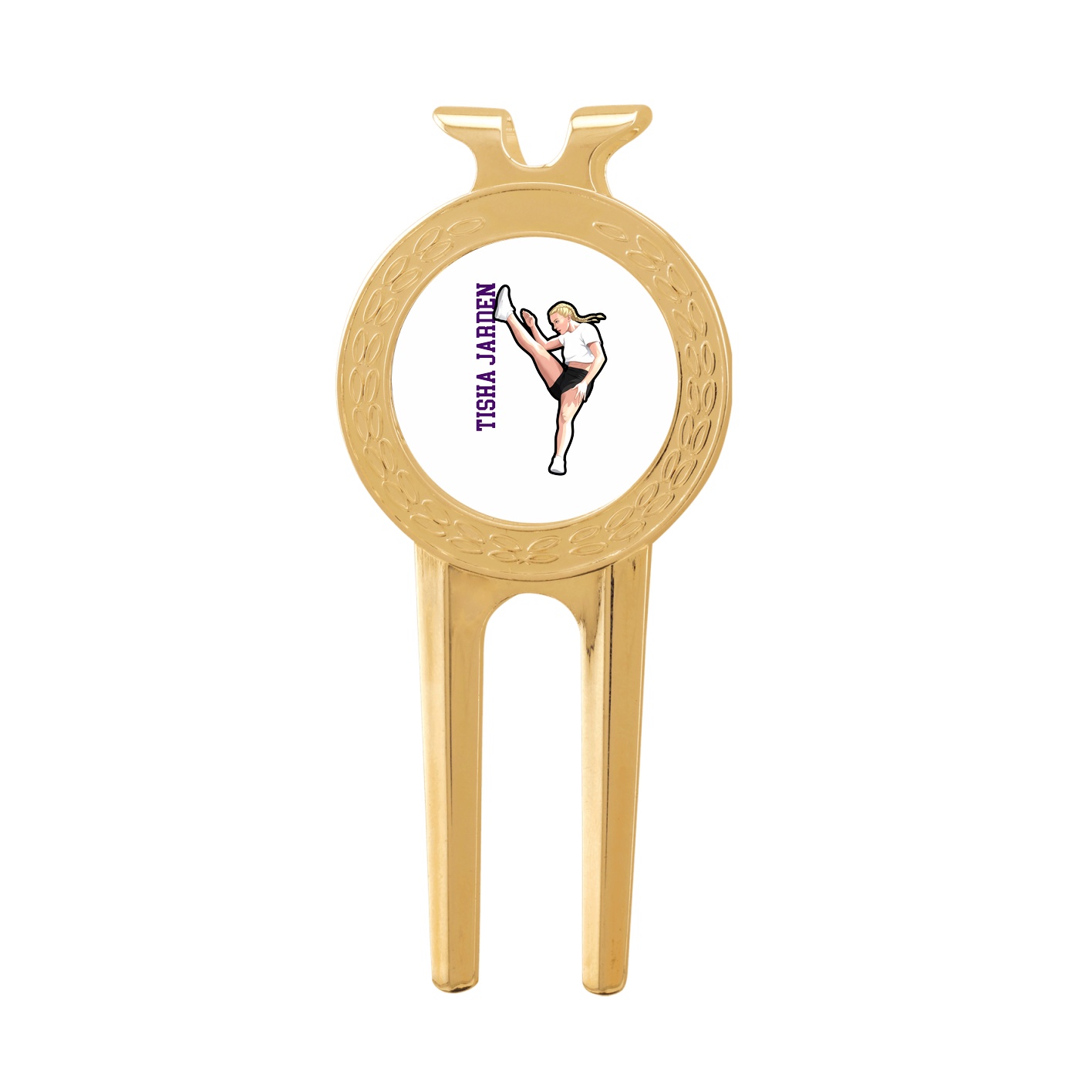 Divot Tool with Ball Marker — Name Vertical in Classic