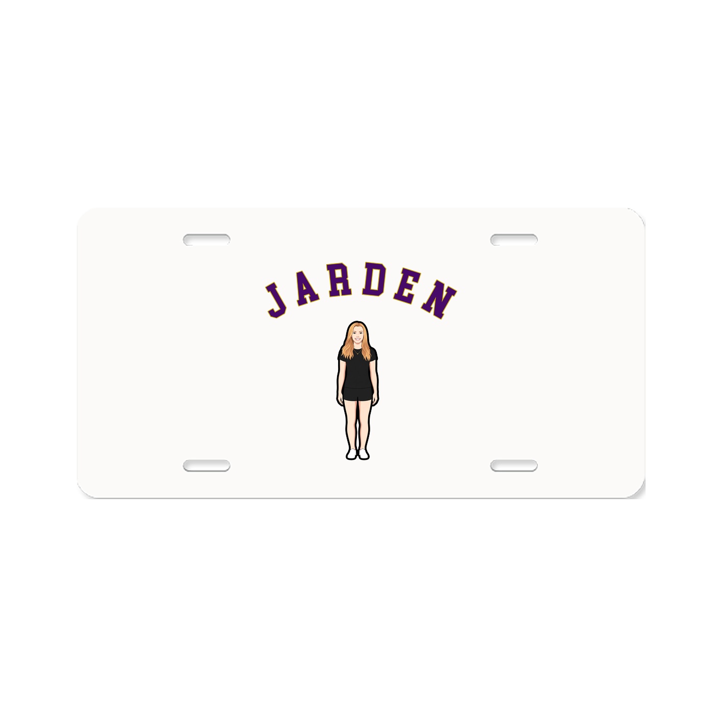 License Plate — Shirsey Arch in Classic