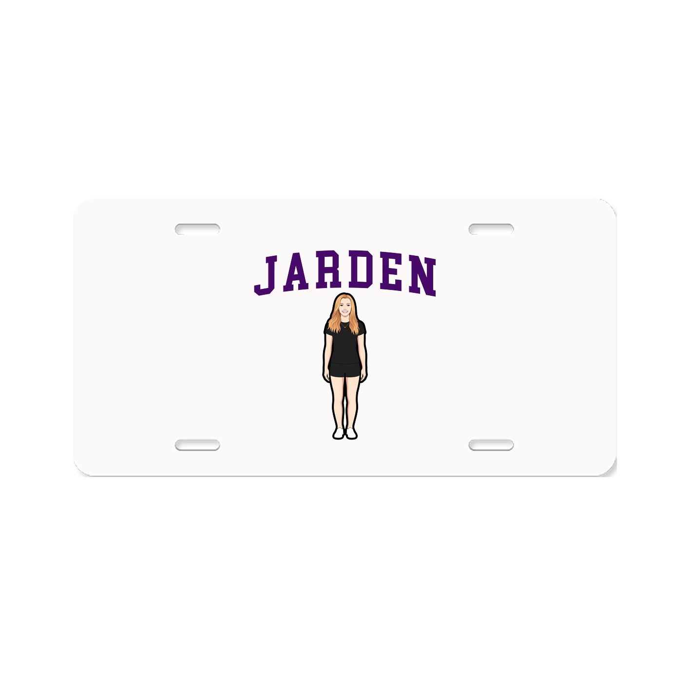 License Plate — Shirsey in Classic