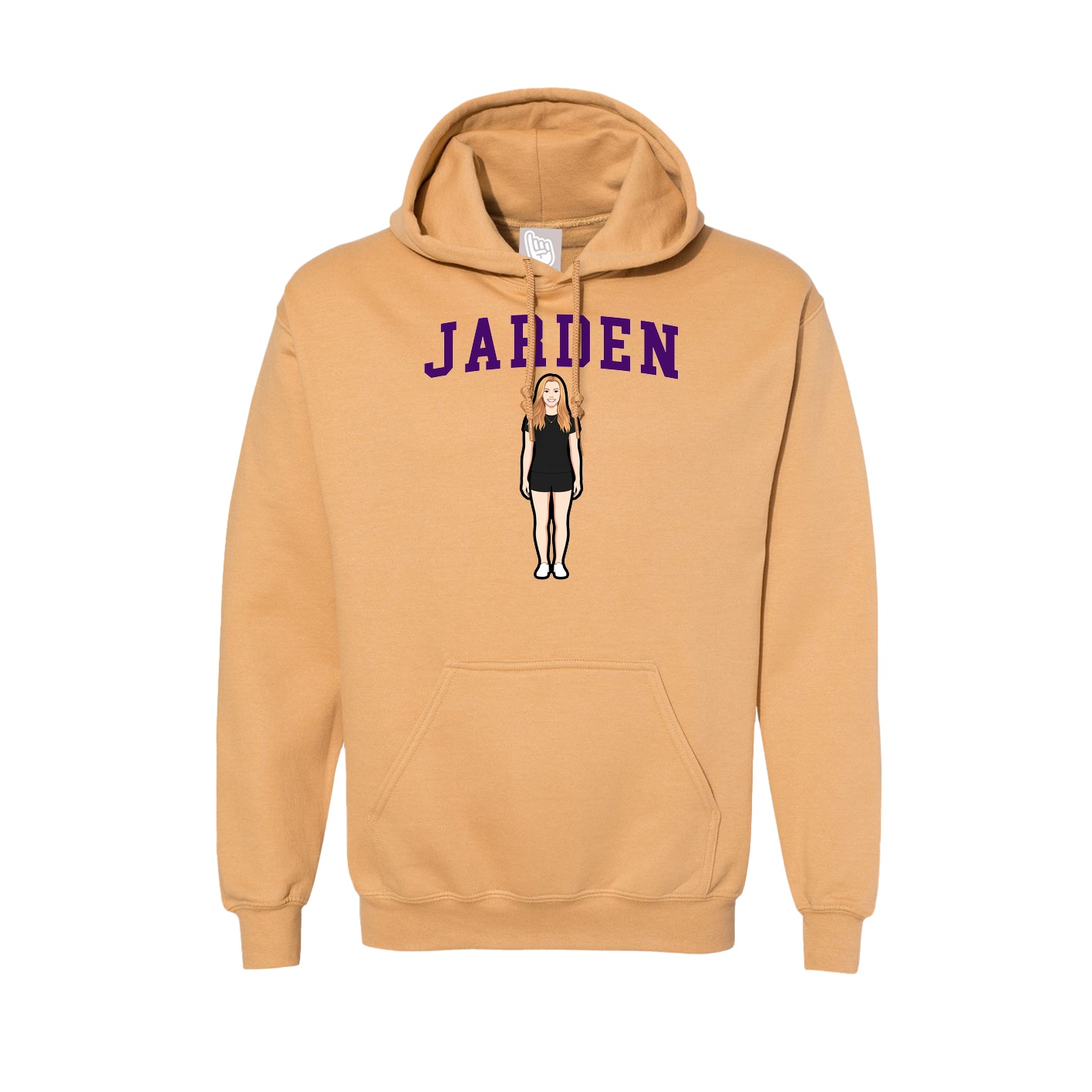 Hoodie — Shirsey in Vegas Gold