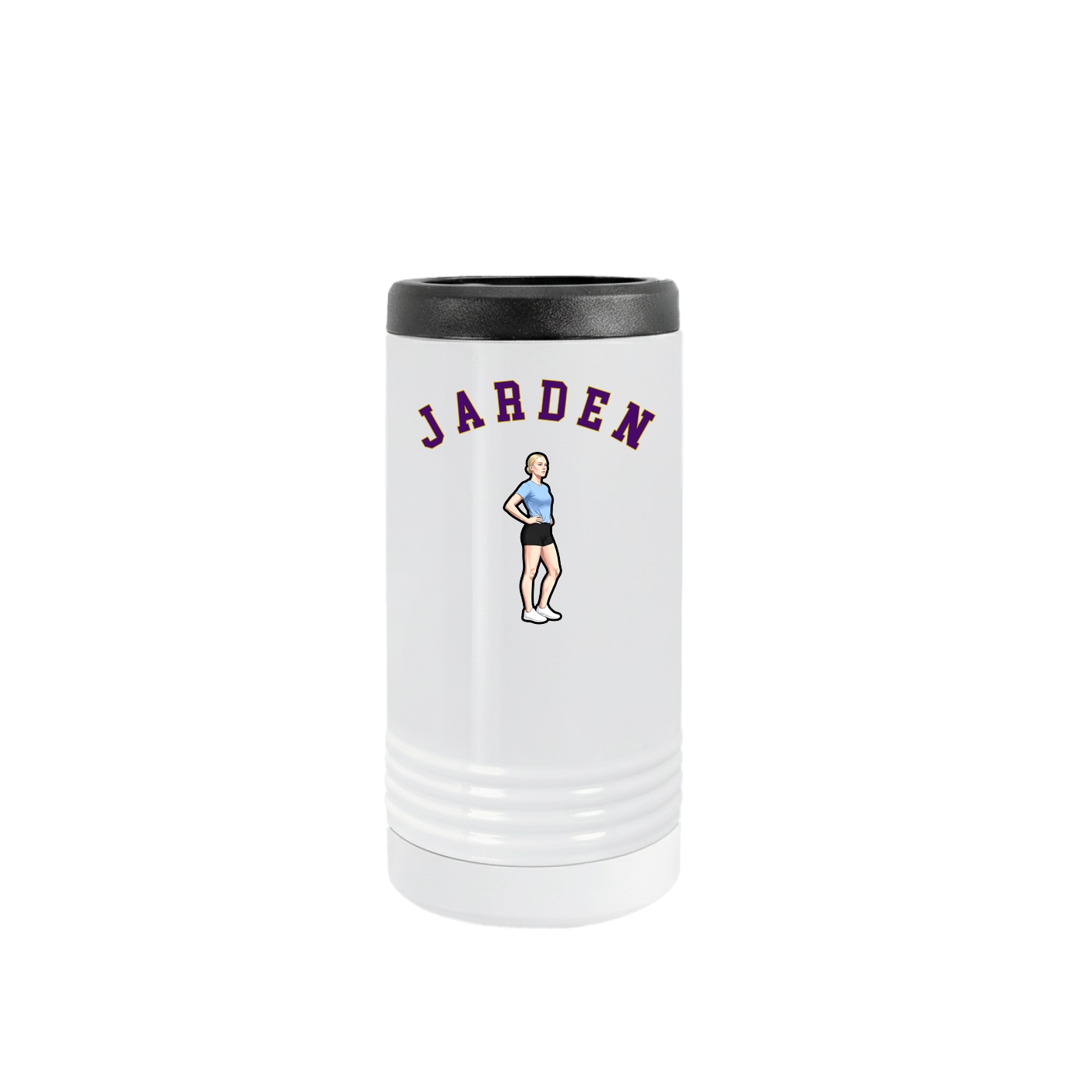 Slim Beverage Holder — Shirsey Arch in White