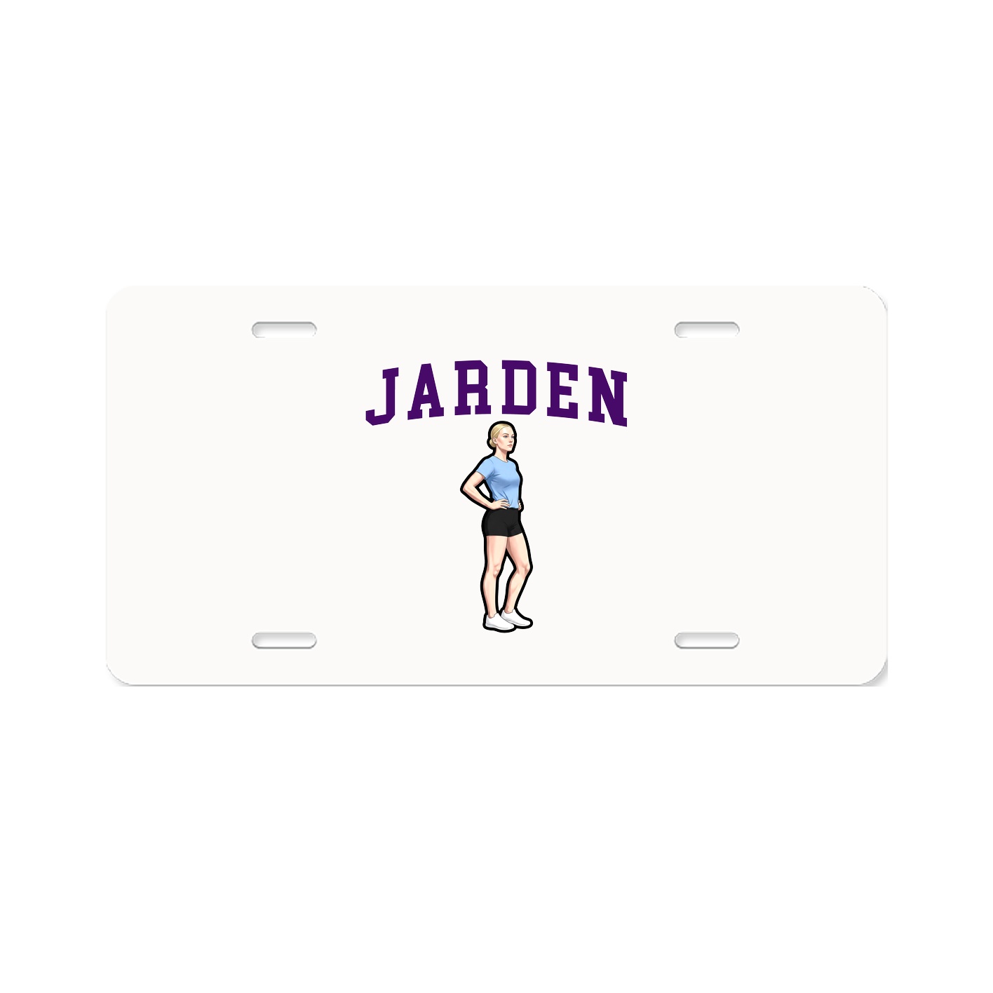 License Plate — Shirsey in Classic