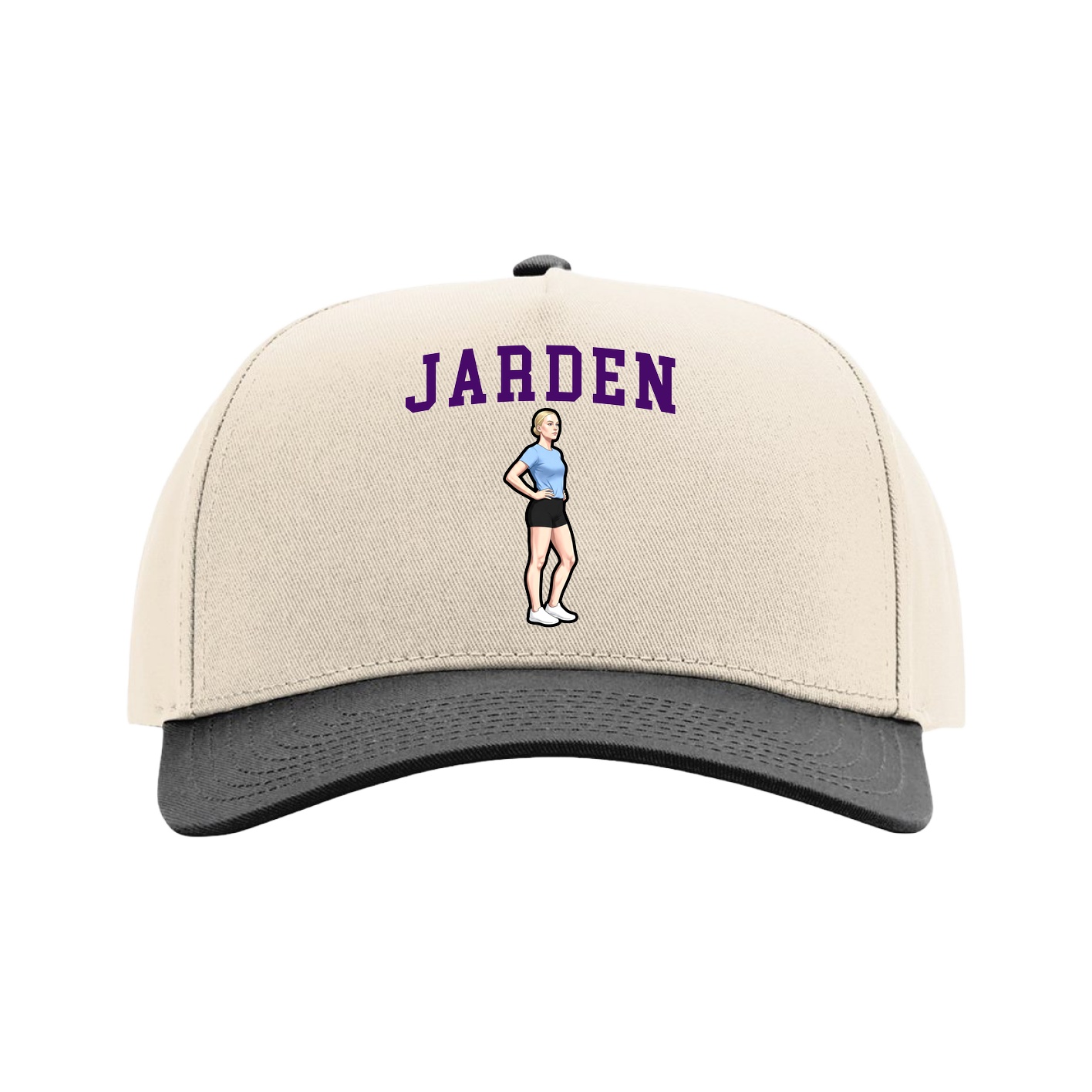 Full Fabric Five-Panel Champ Cap