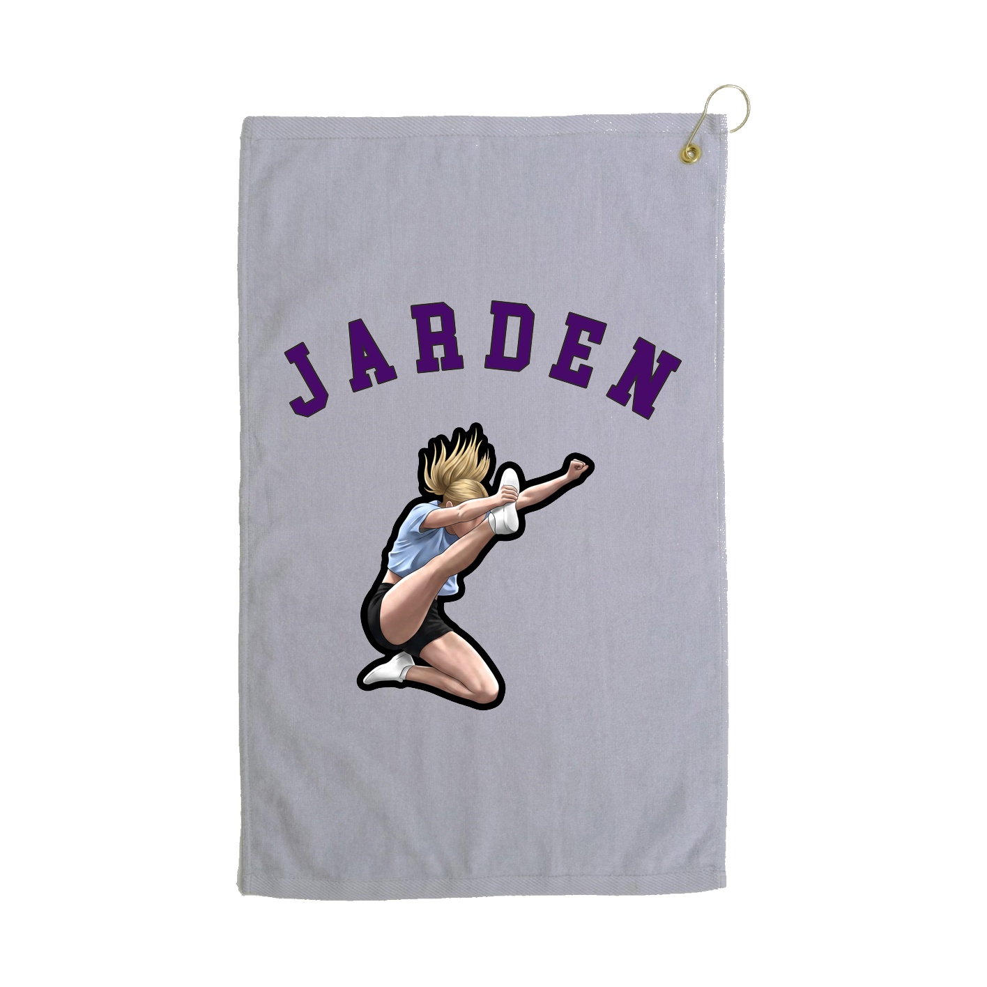 Golf Towel — Shirsey Arch in Grey