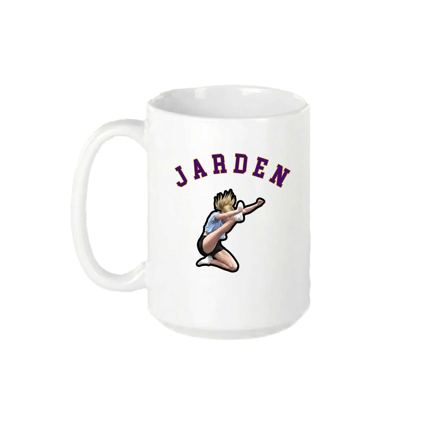 15oz Coffee Mug — Shirsey Arch in White