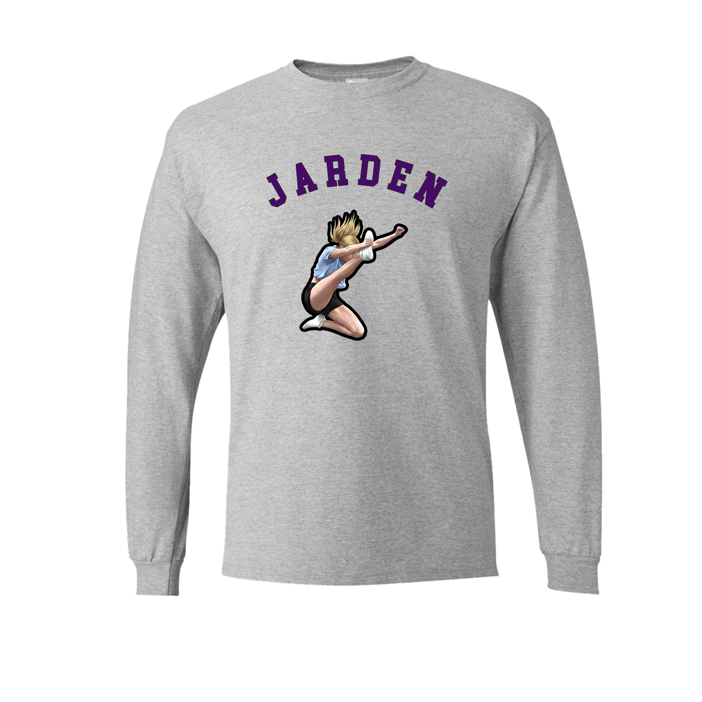Long Sleeve Tee — Shirsey Arch in Grey