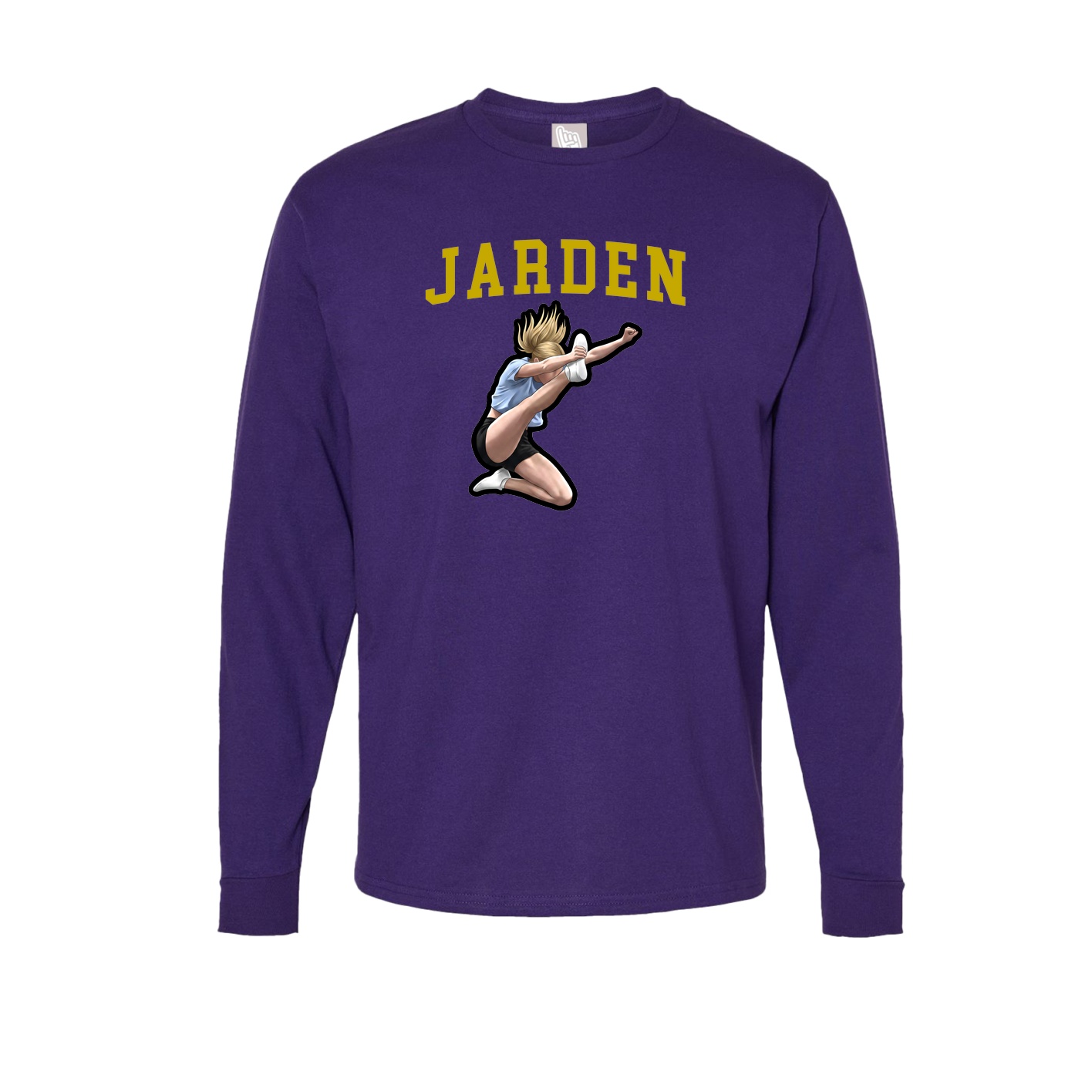 Long Sleeve Tee — Shirsey in Purple