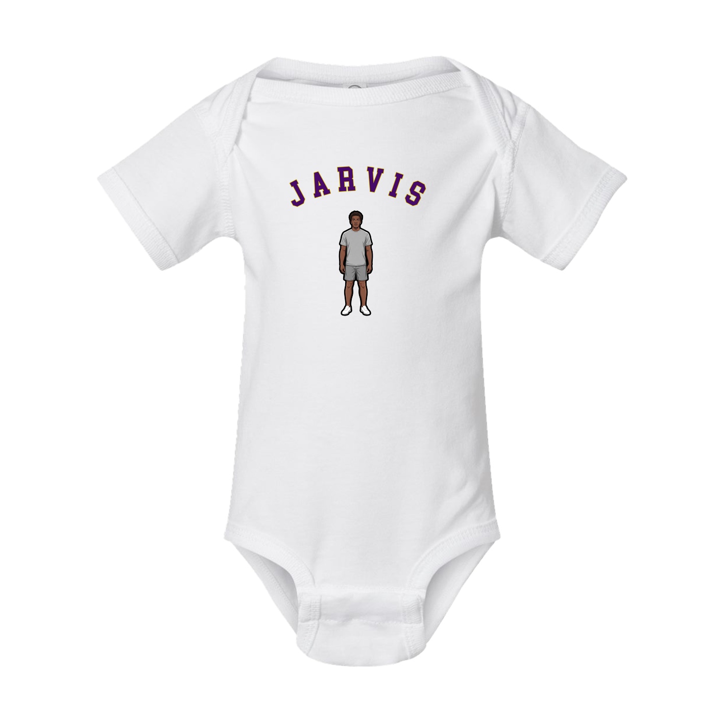 Baby Onesie — Shirsey Arch in White