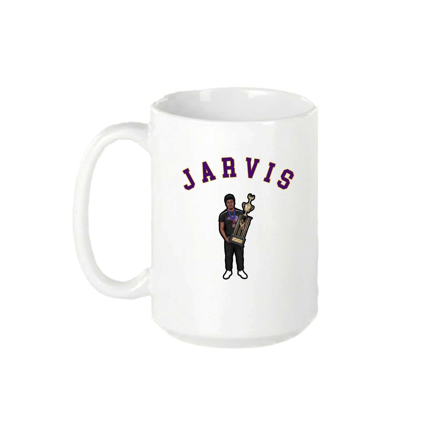 15oz Coffee Mug — Shirsey Arch in White