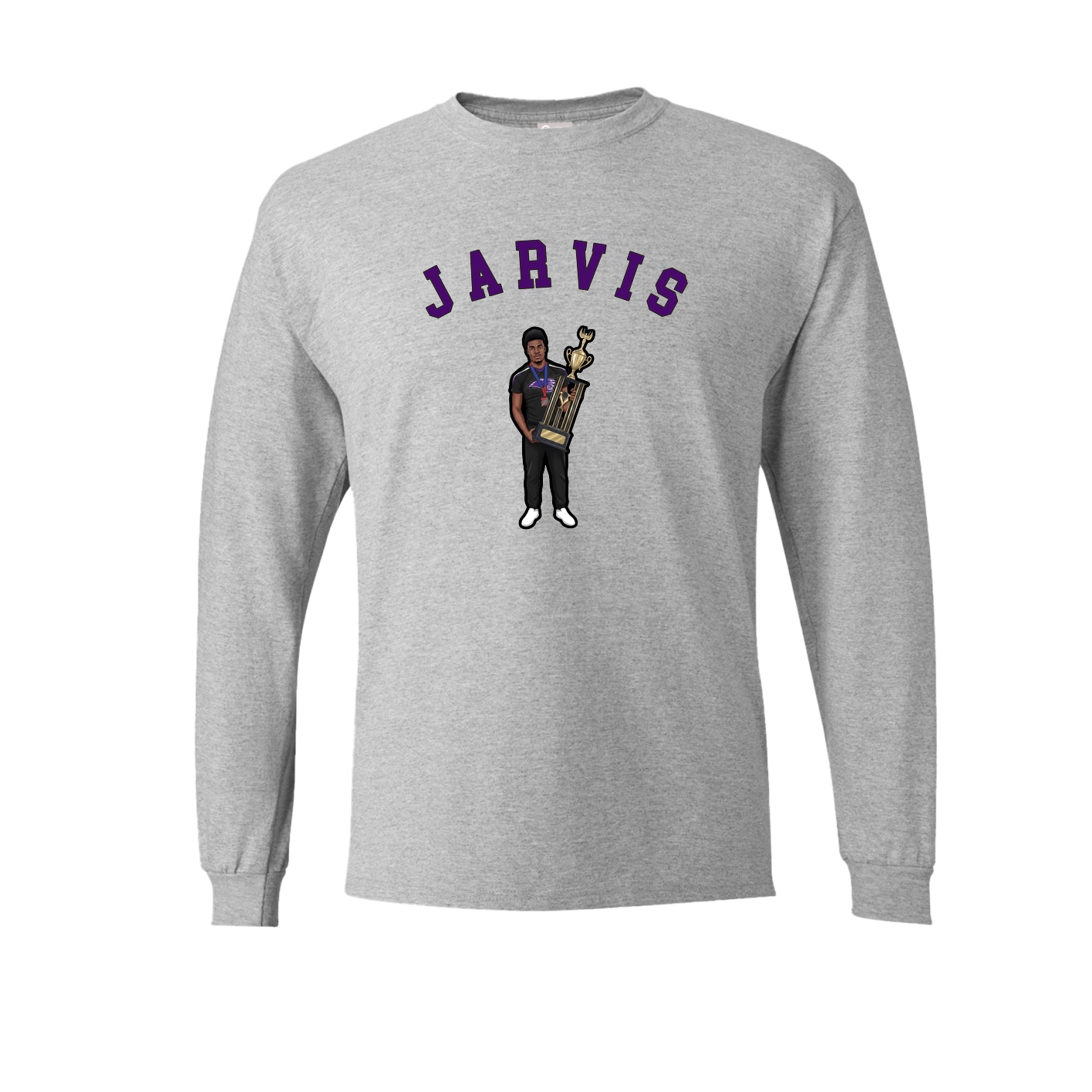 Long Sleeve Tee — Shirsey Arch in Grey