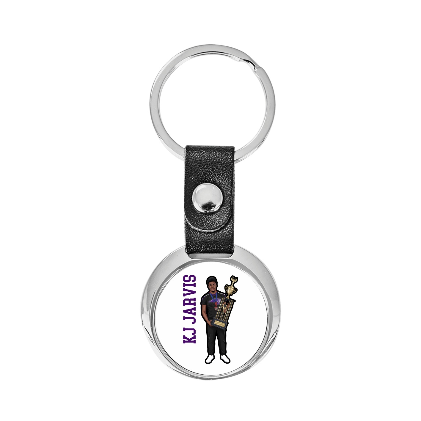 Key Chain — Name Vertical in Classic