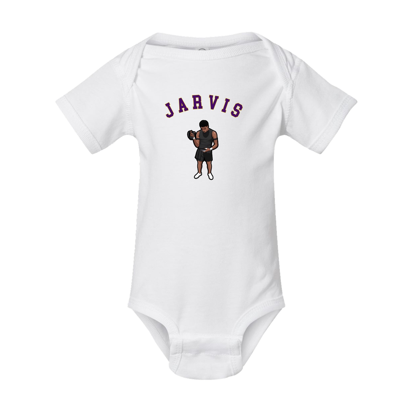 Baby Onesie — Shirsey Arch in White