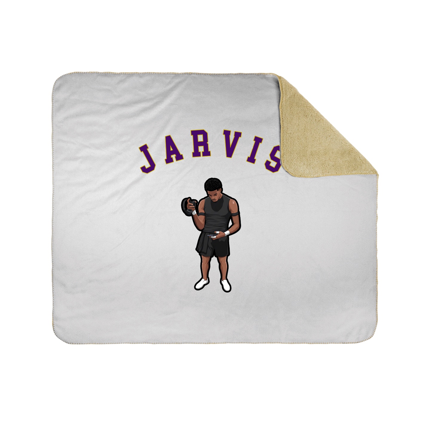 Throw Blanket — Shirsey Arch in White