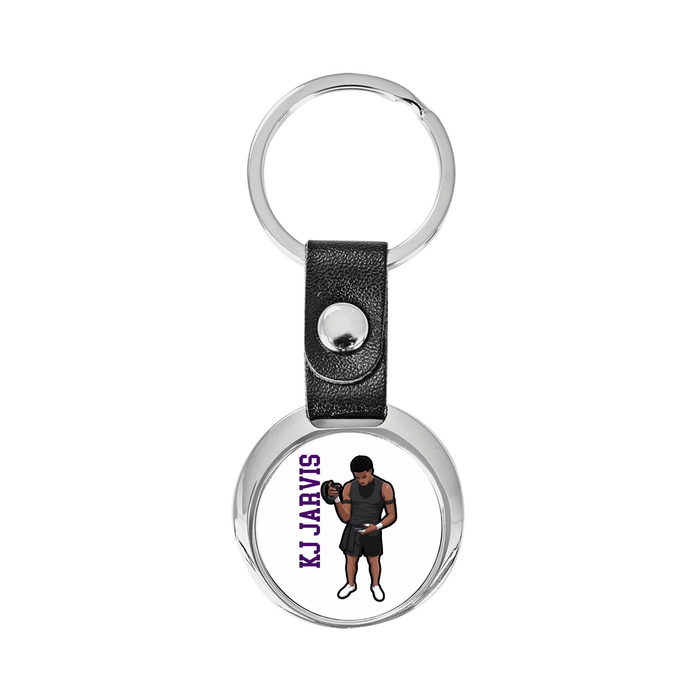 Key Chain — Name Vertical in Classic