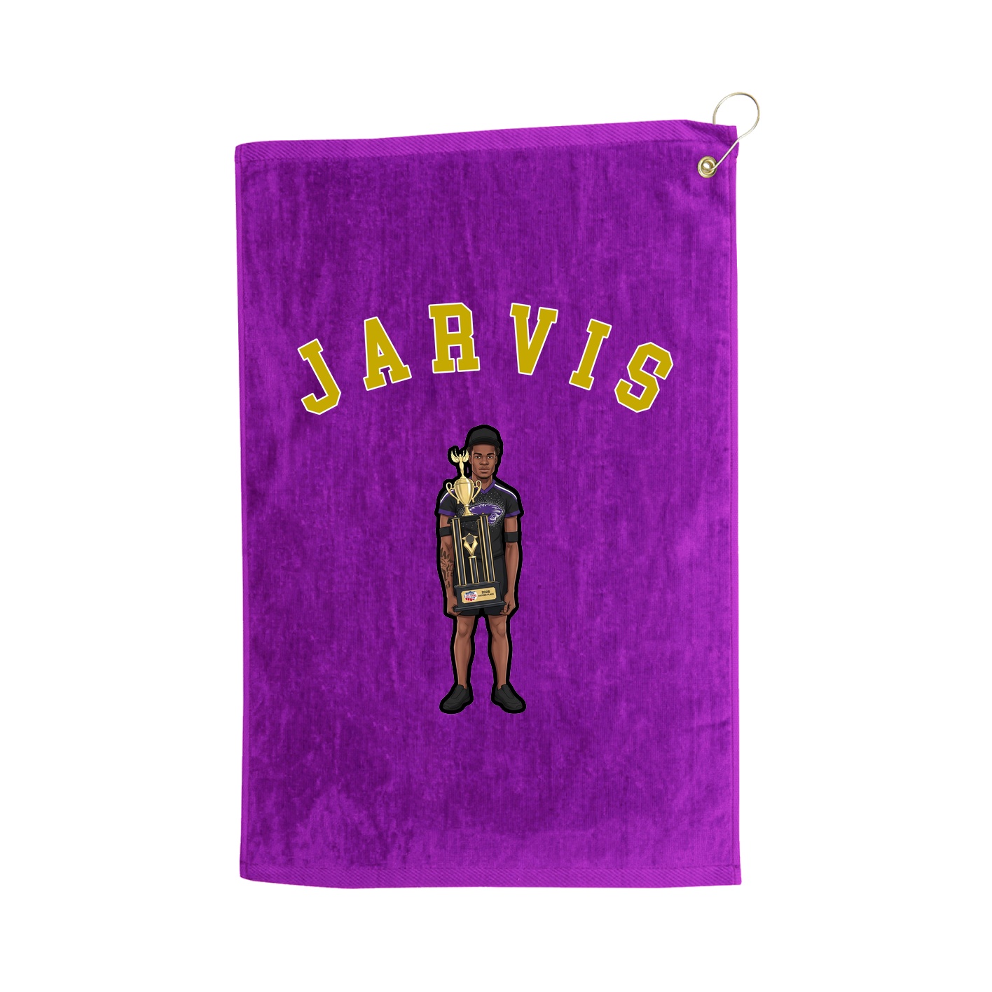 Golf Towel — Shirsey Arch in Purple