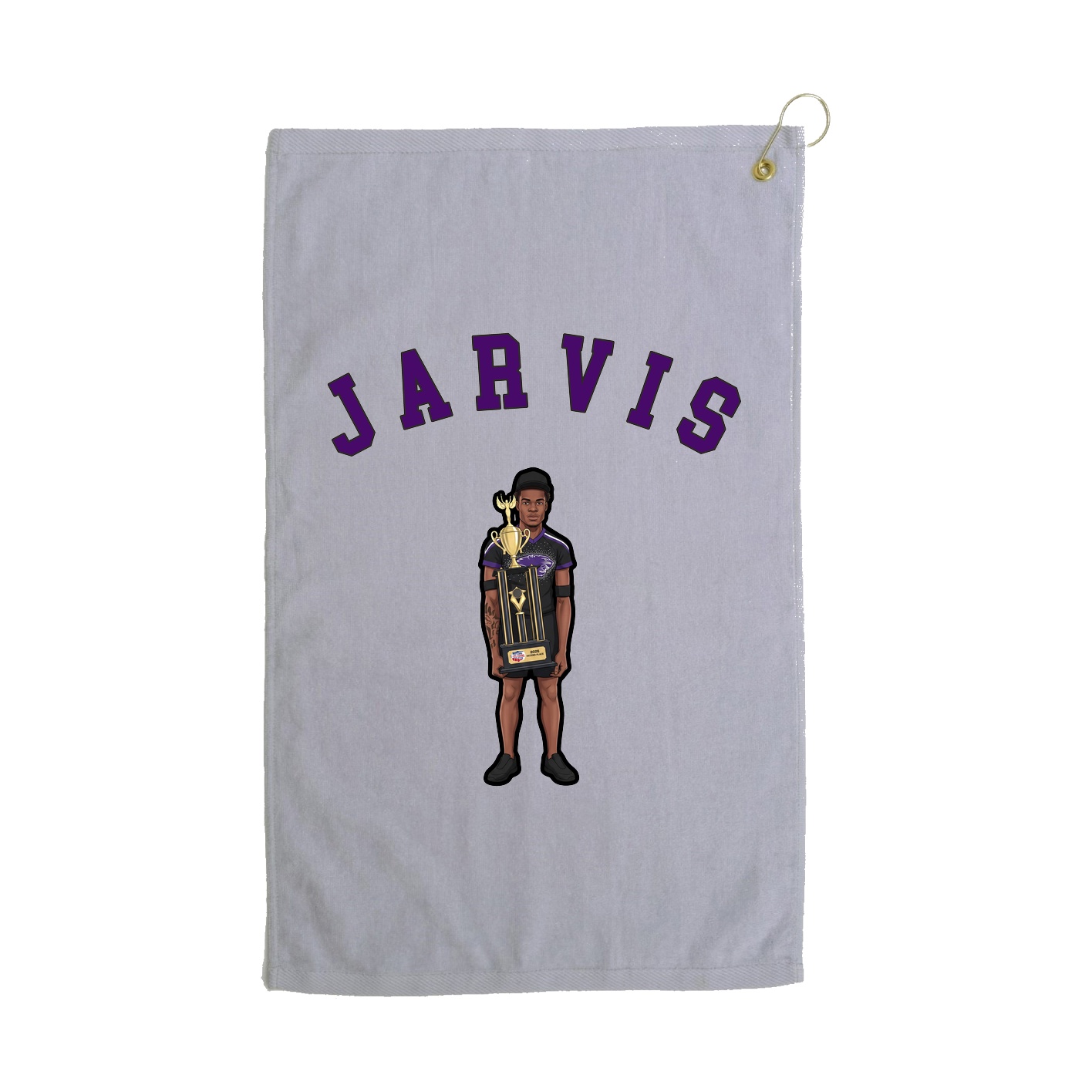 Golf Towel — Shirsey Arch in Grey