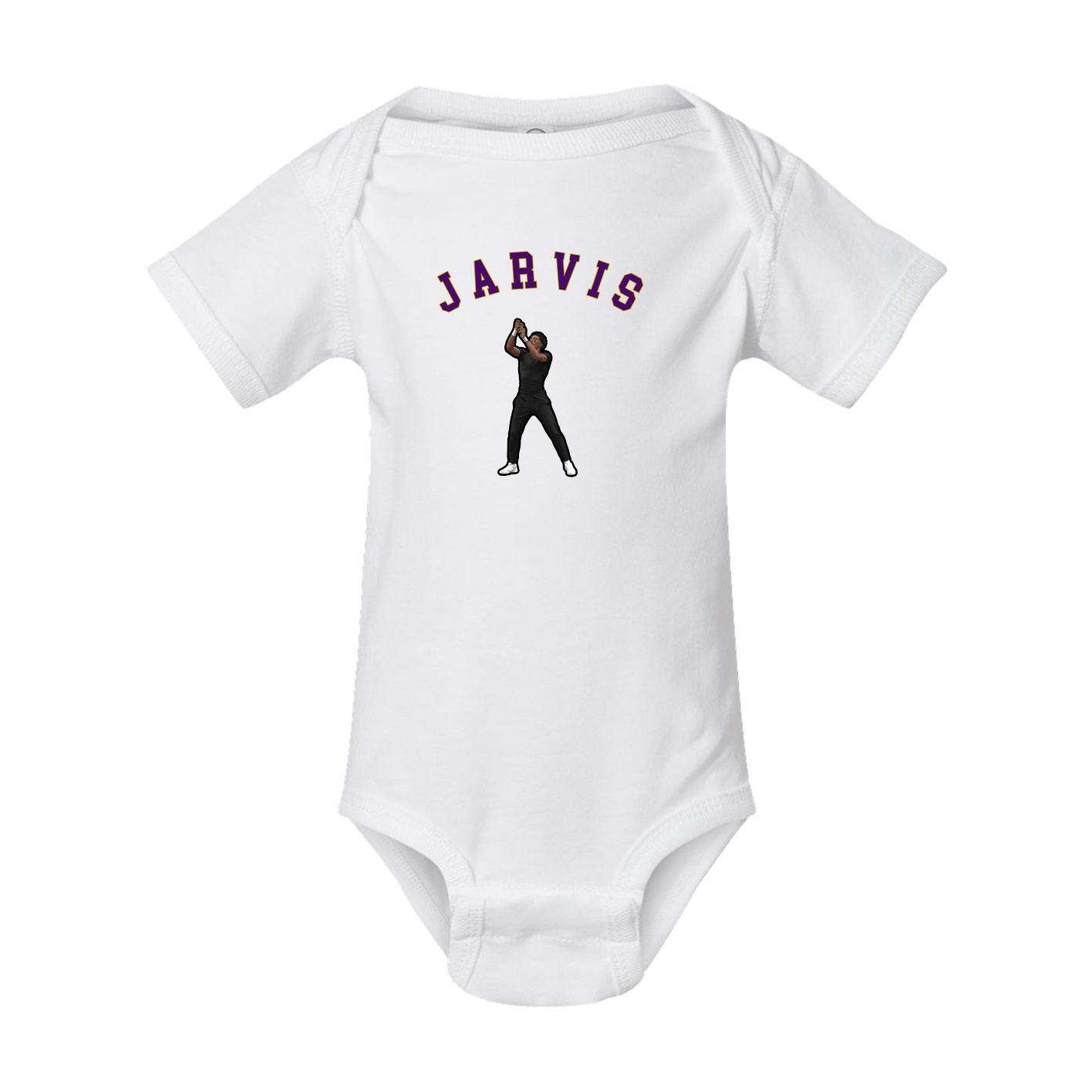 Baby Onesie — Shirsey Arch in White