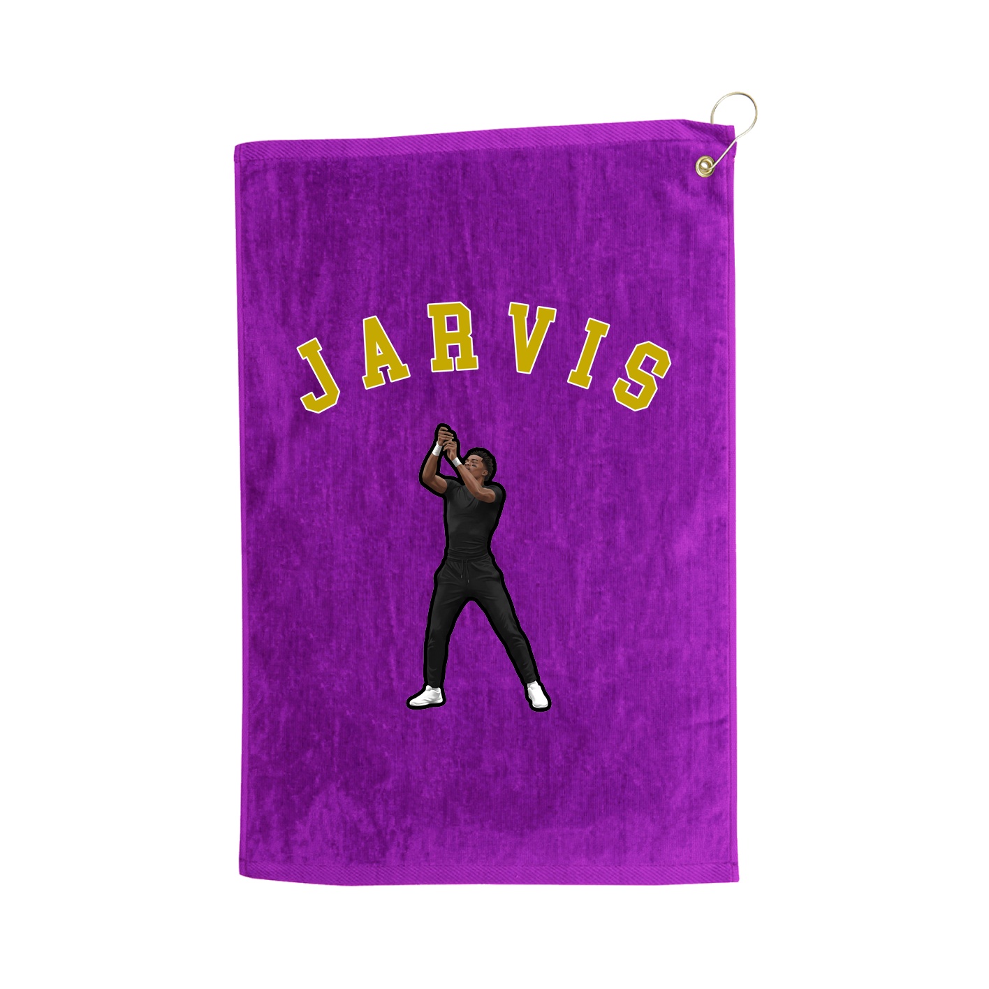 Golf Towel — Shirsey Arch in Purple