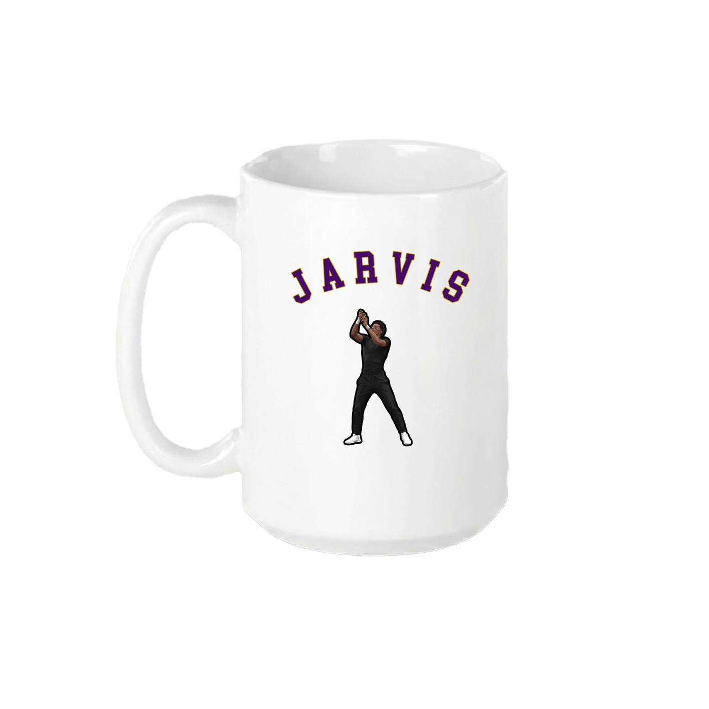 15oz Coffee Mug — Shirsey Arch in White