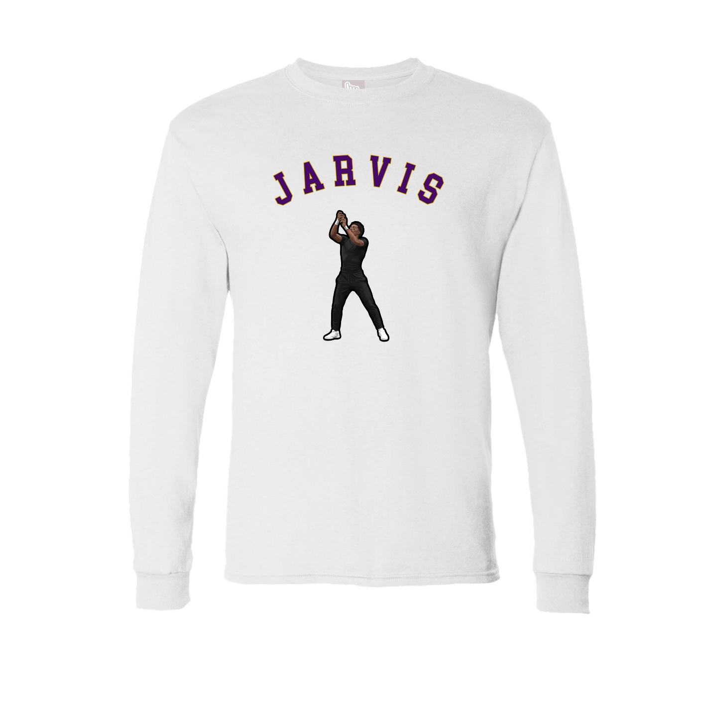 Long Sleeve Tee — Shirsey Arch in White