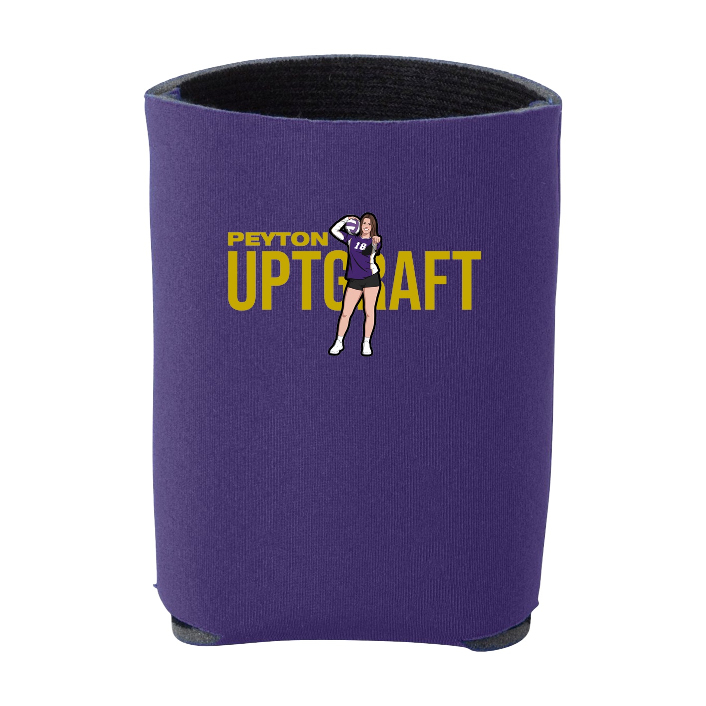 Can Holder — Player Name in Purple