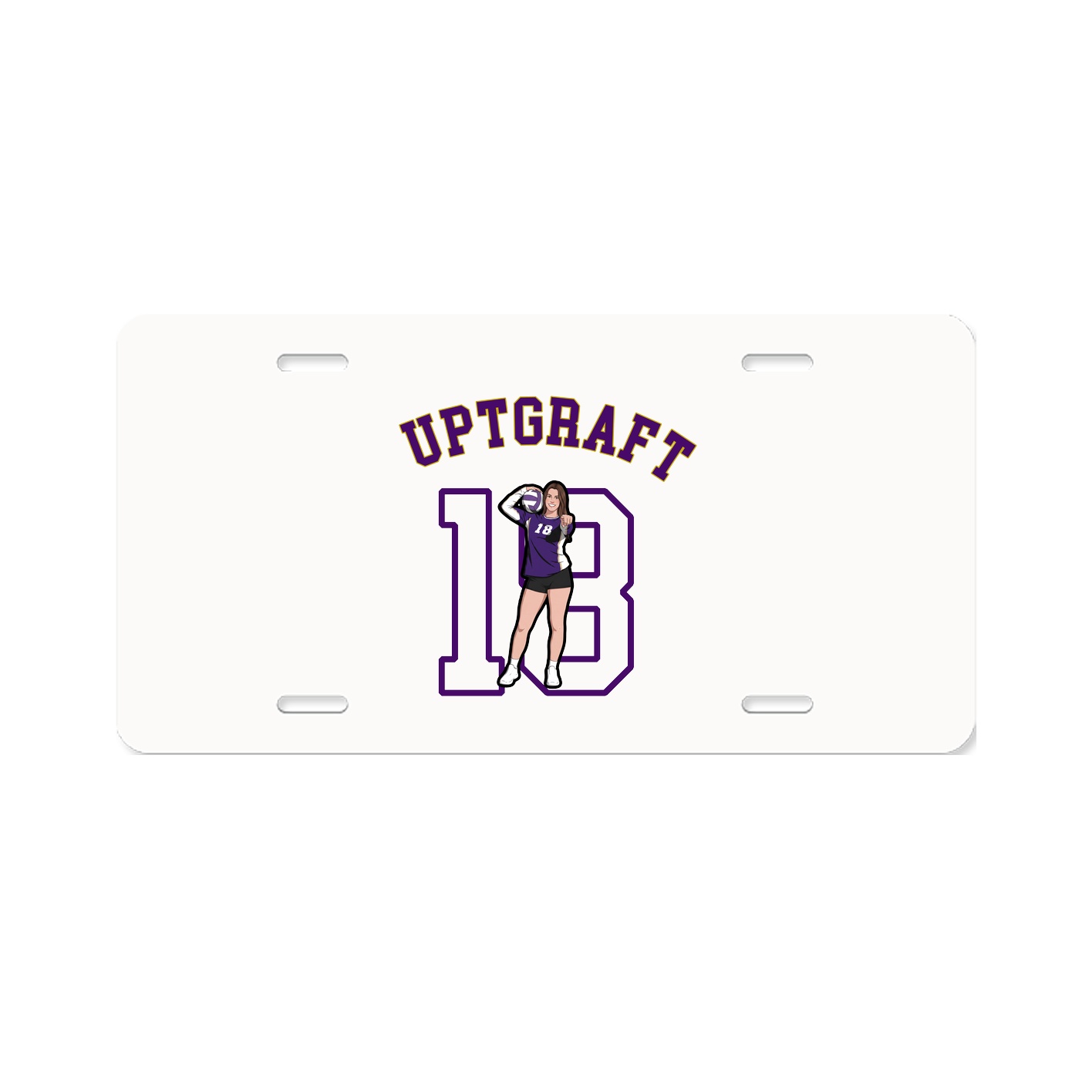 License Plate — Shirsey Arch in Classic