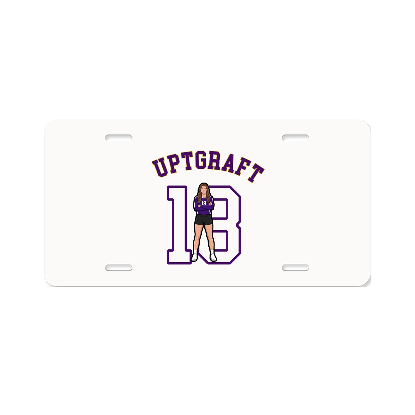 License Plate — Shirsey Arch in Classic