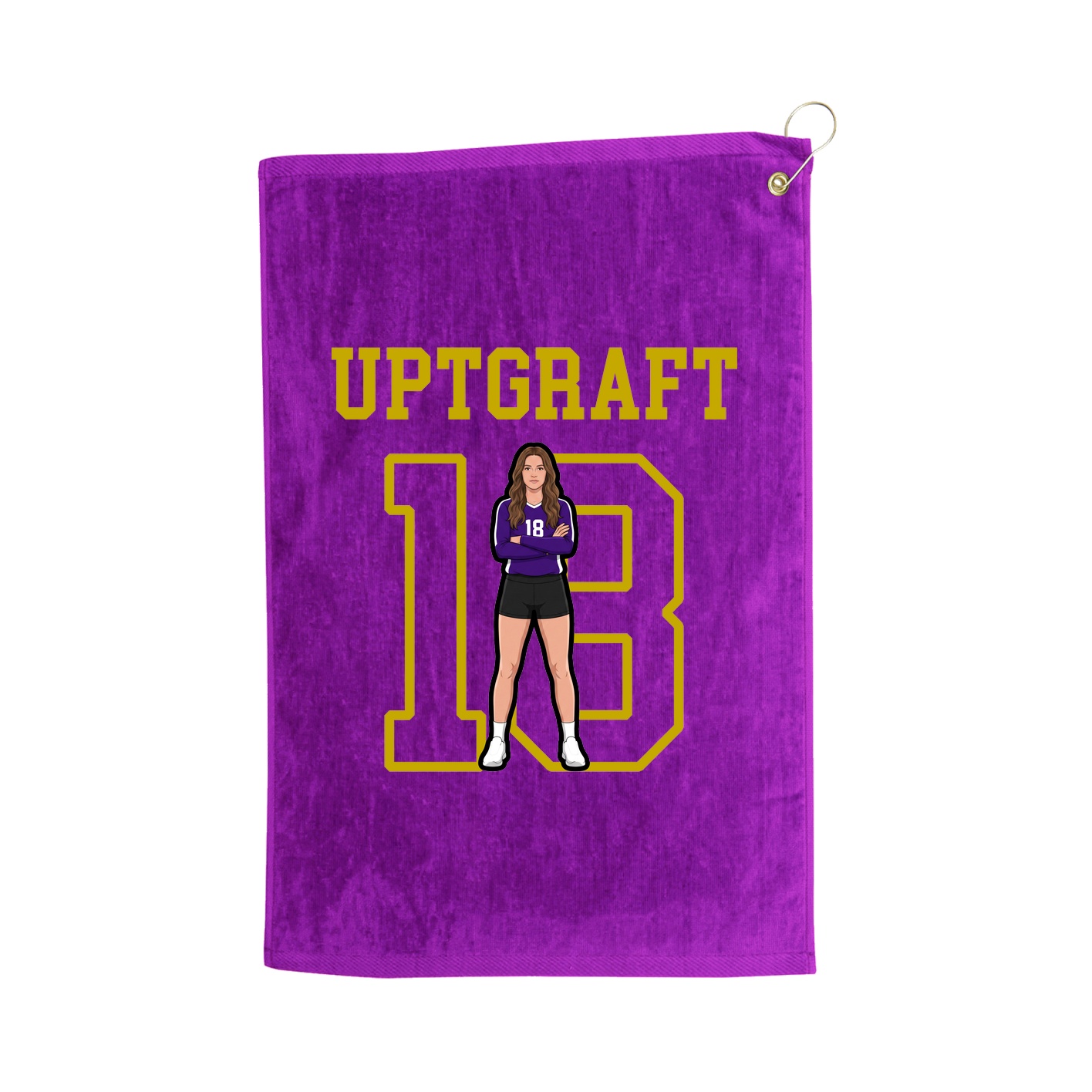 Golf Towel — Shirsey in Purple