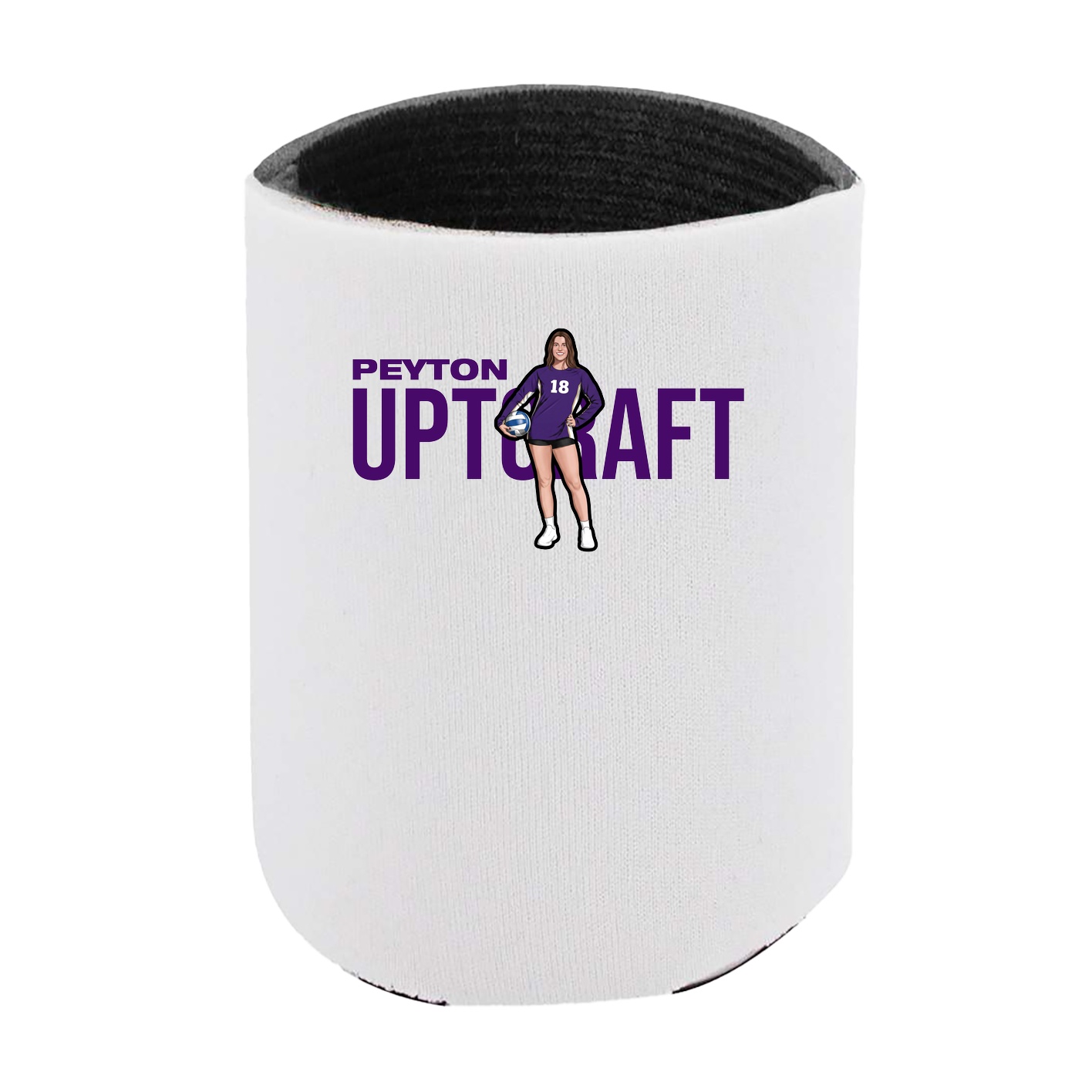 Can Holder — Player Name in White