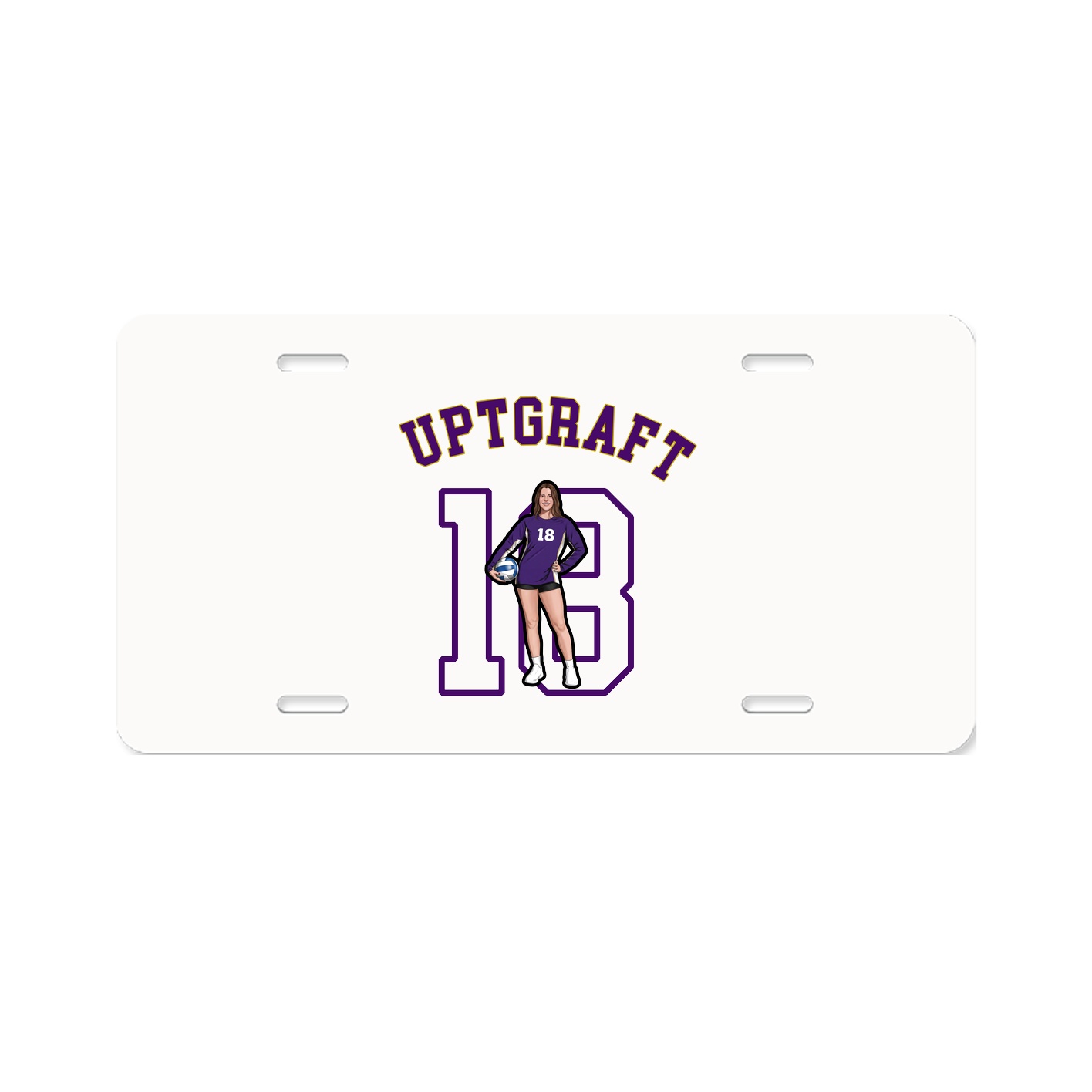 License Plate — Shirsey Arch in Classic