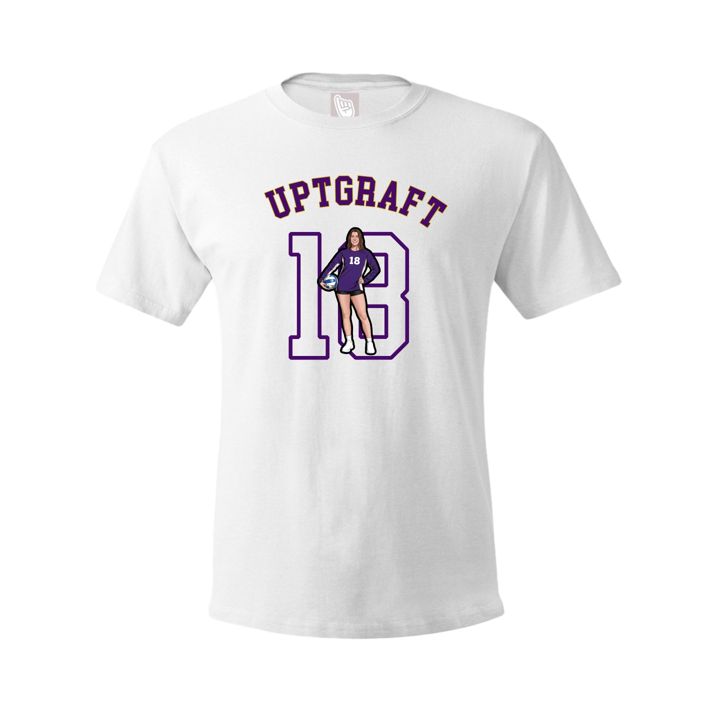 Tee — Shirsey Arch in White