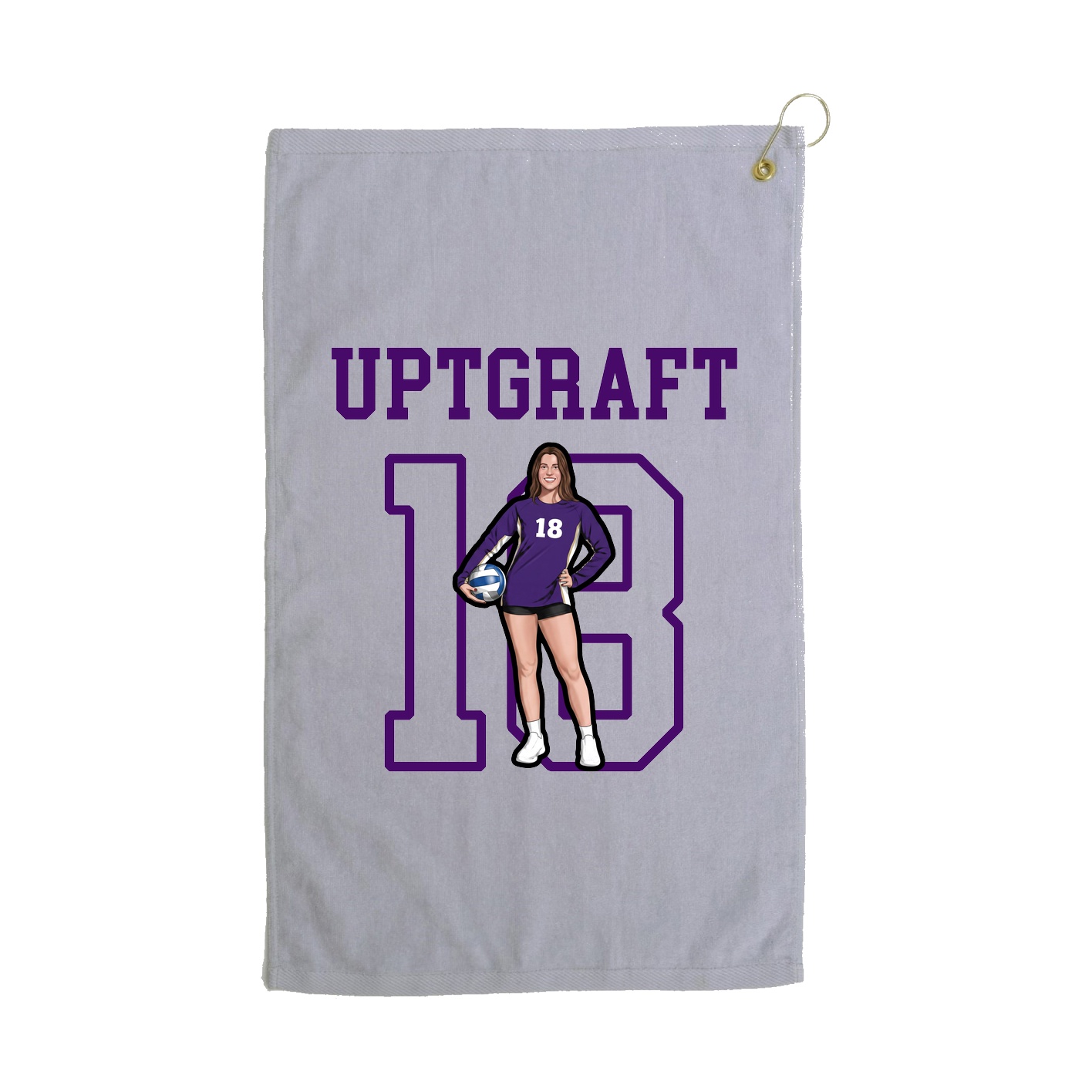 Golf Towel — Shirsey in Grey