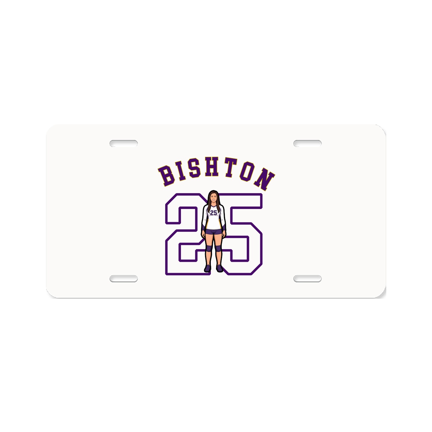 License Plate — Shirsey Arch in Classic