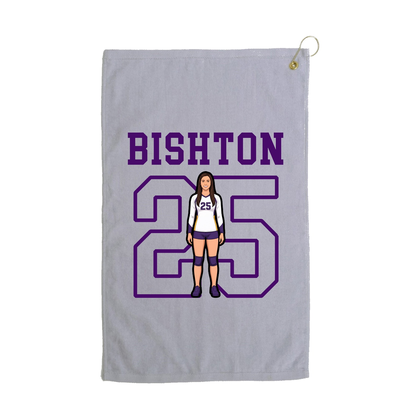Golf Towel — Shirsey in Grey
