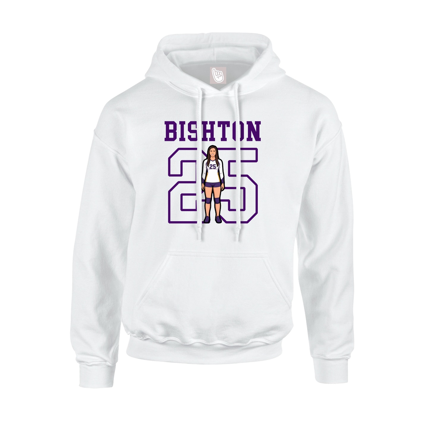 Youth Hoodie — Shirsey in White