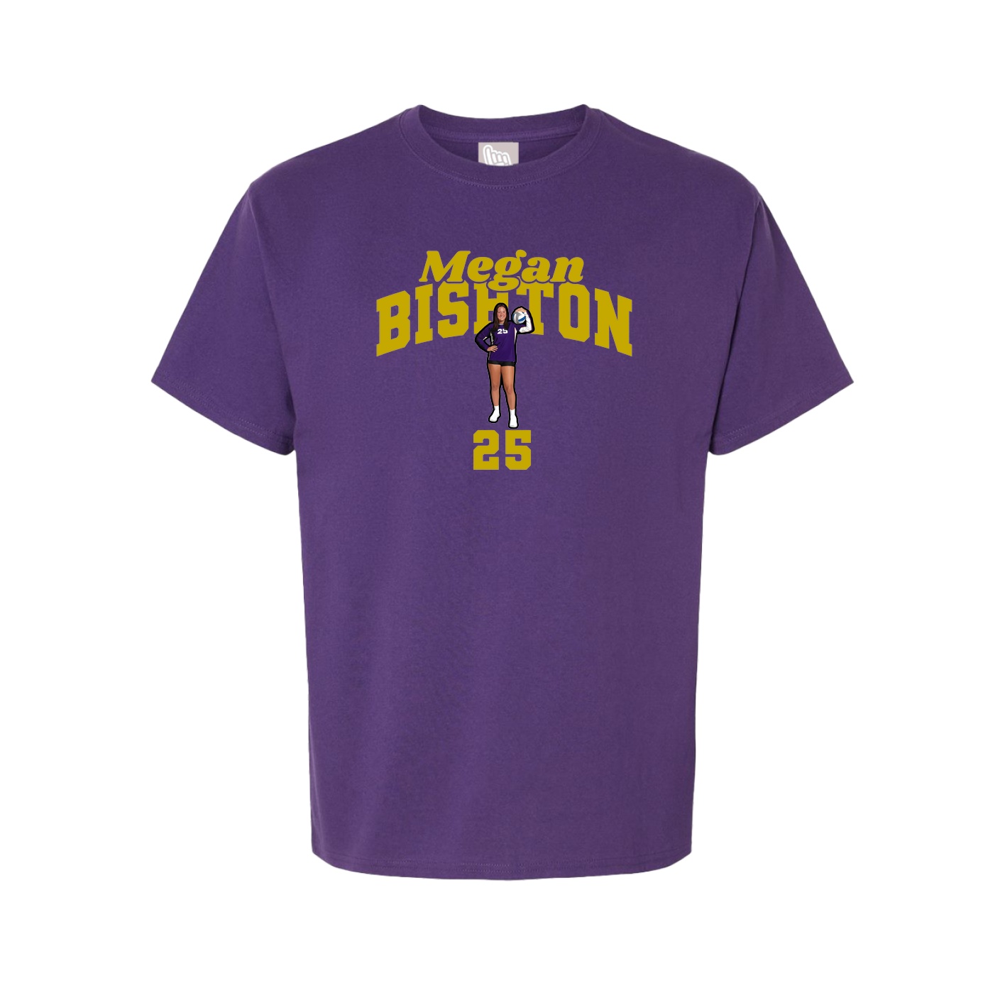Youth Tee — Signature Arch in Purple