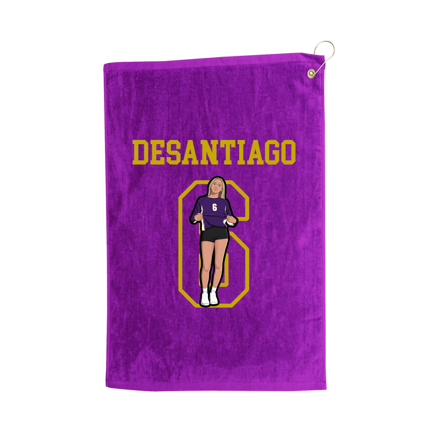 Golf Towel — Shirsey in Purple