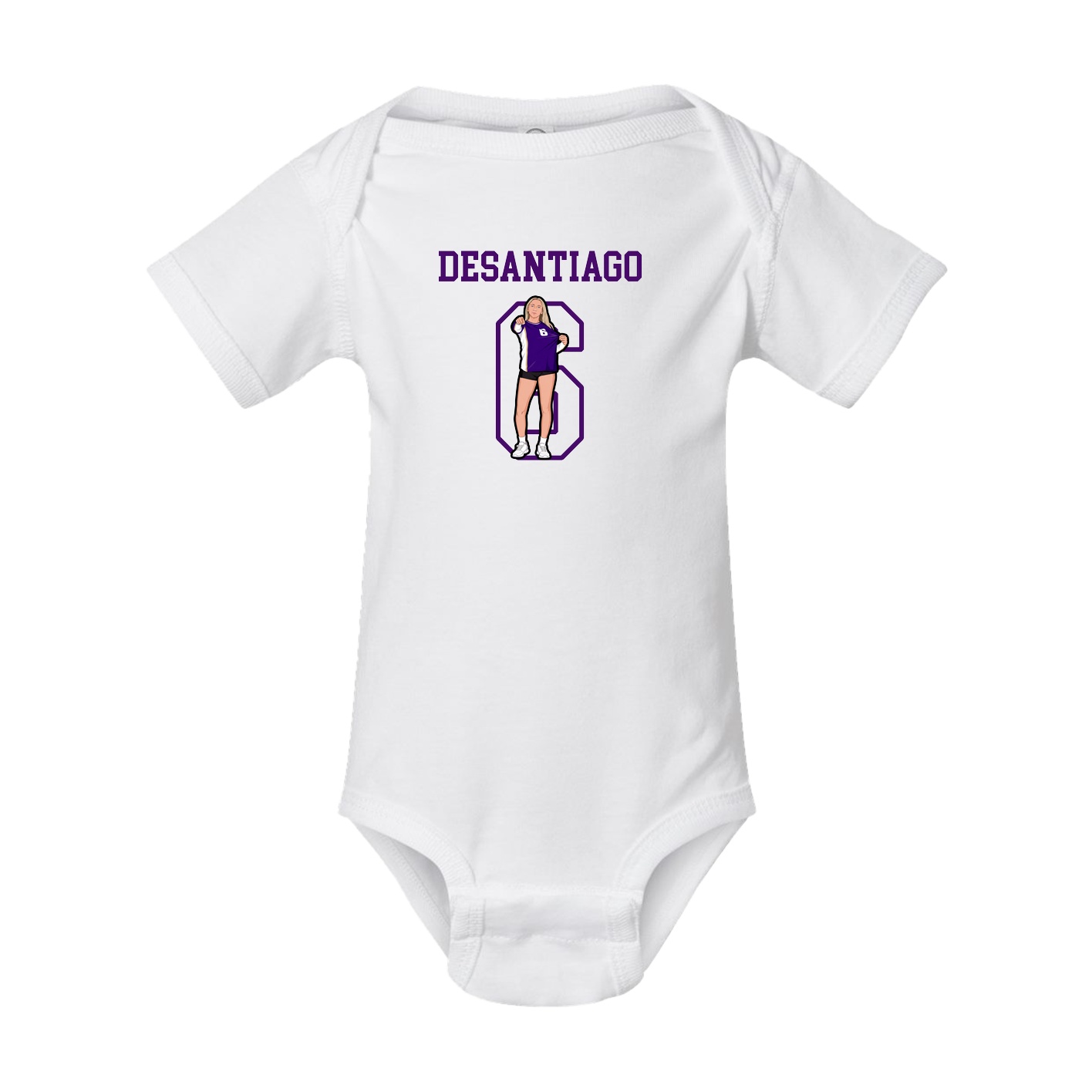 Baby Onesie — Shirsey in White