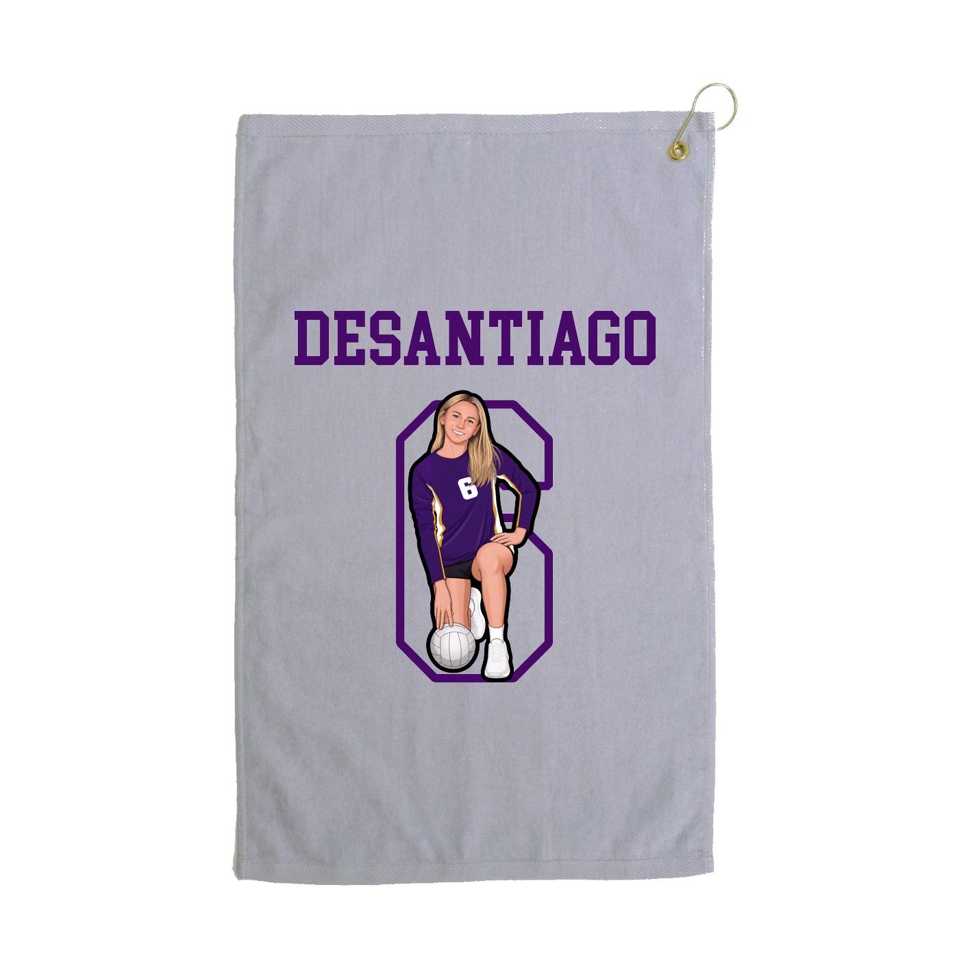 Golf Towel — Shirsey in Grey