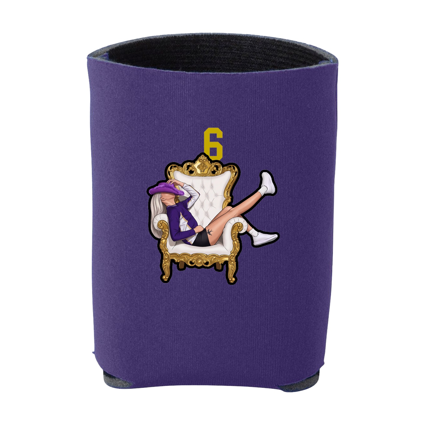 Can Holder — Number Top in Purple