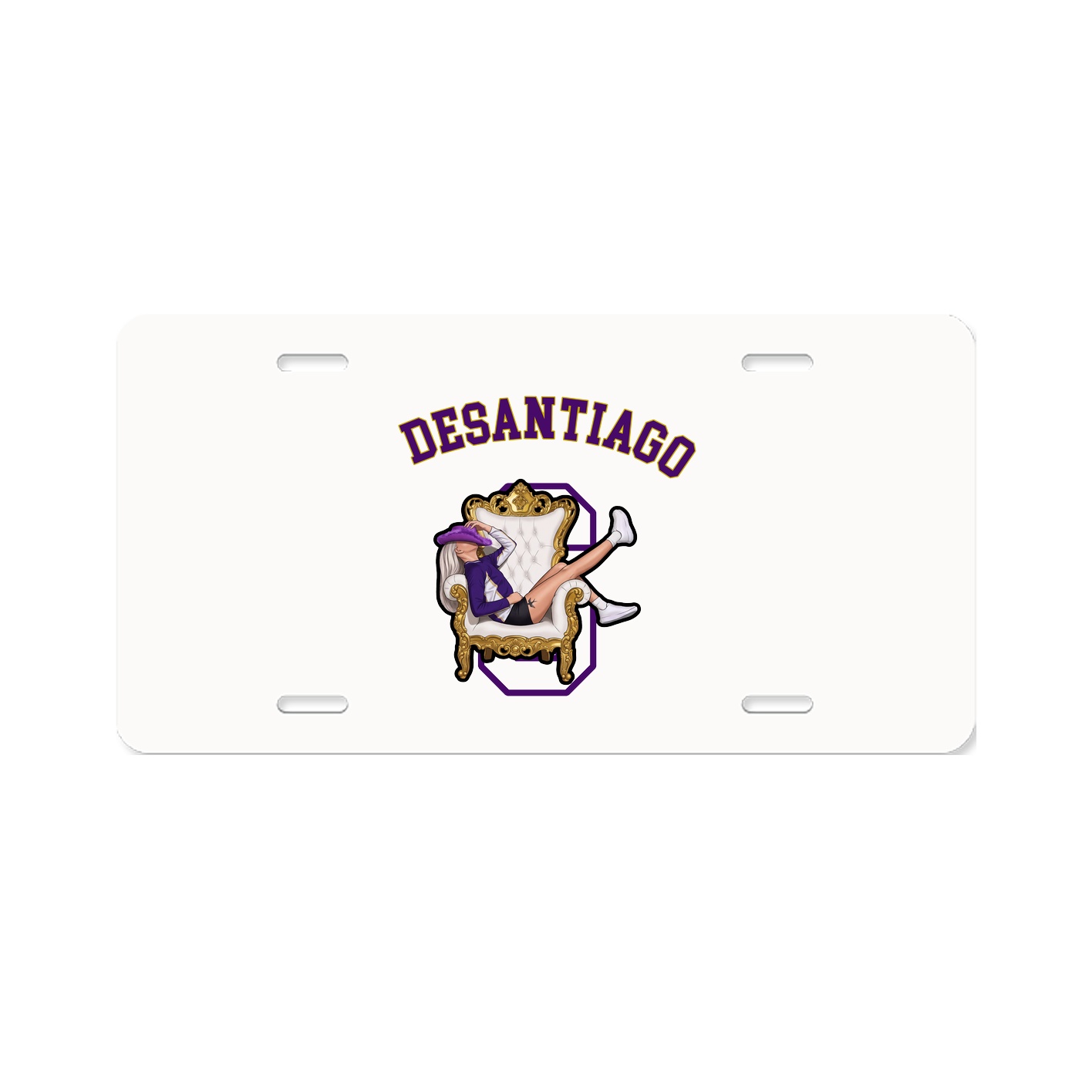License Plate — Shirsey Arch in Classic