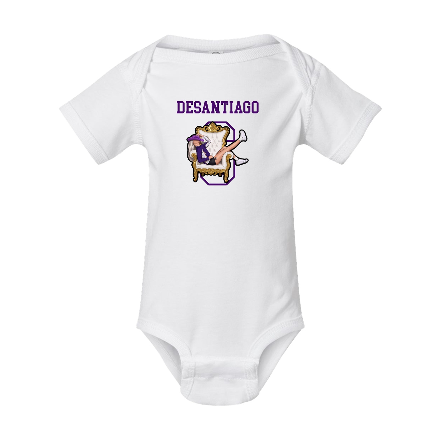 Baby Onesie — Shirsey in White