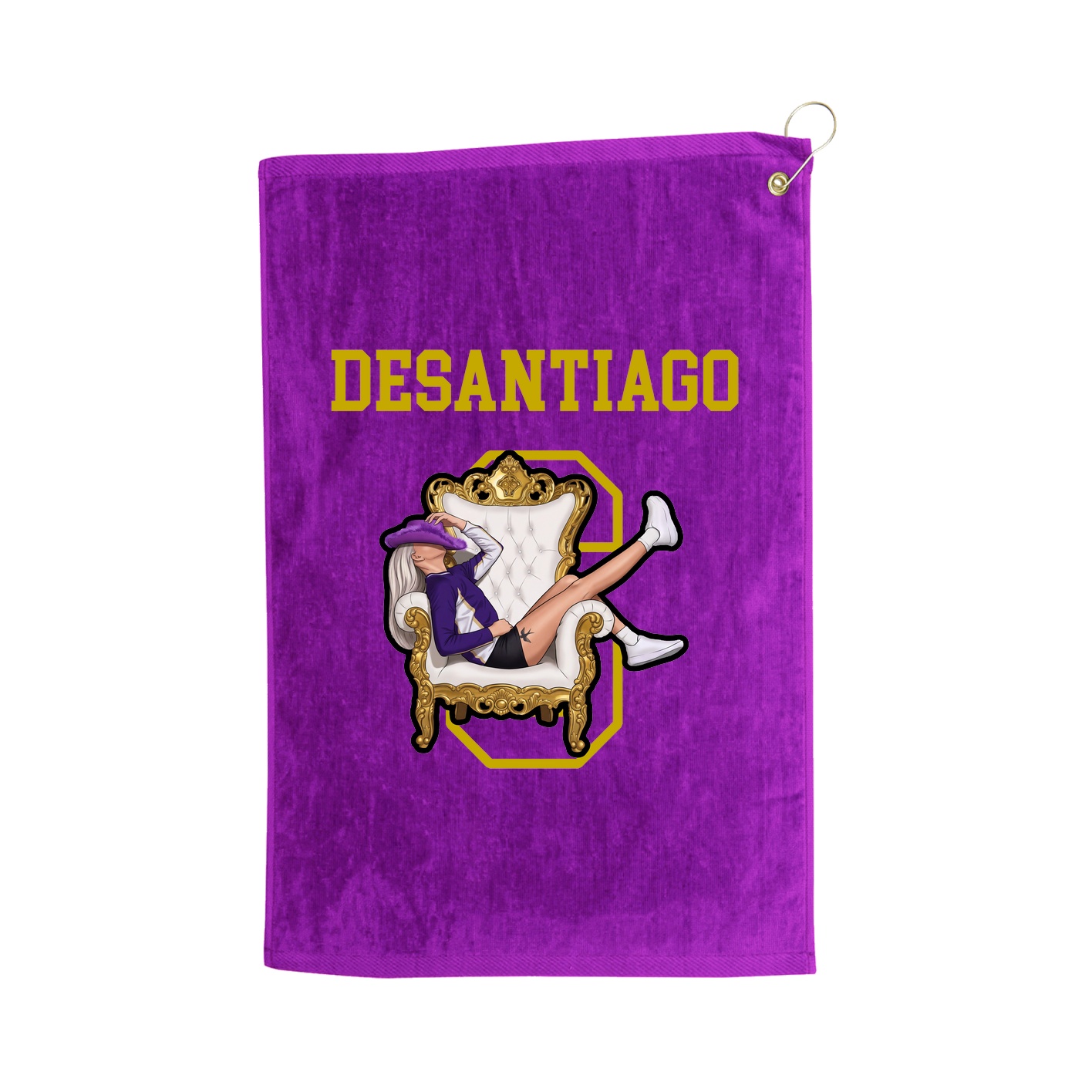 Golf Towel — Shirsey in Purple