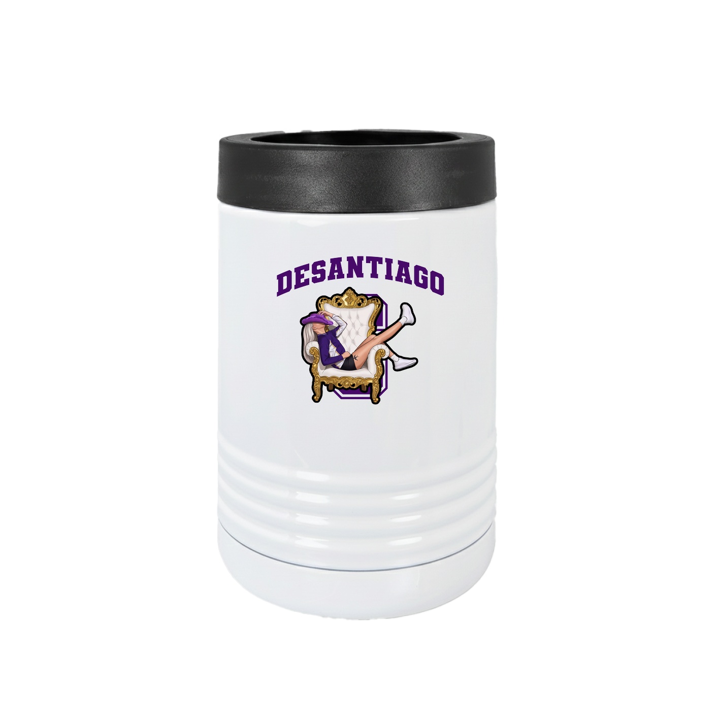 Beverage Holder — Number in White