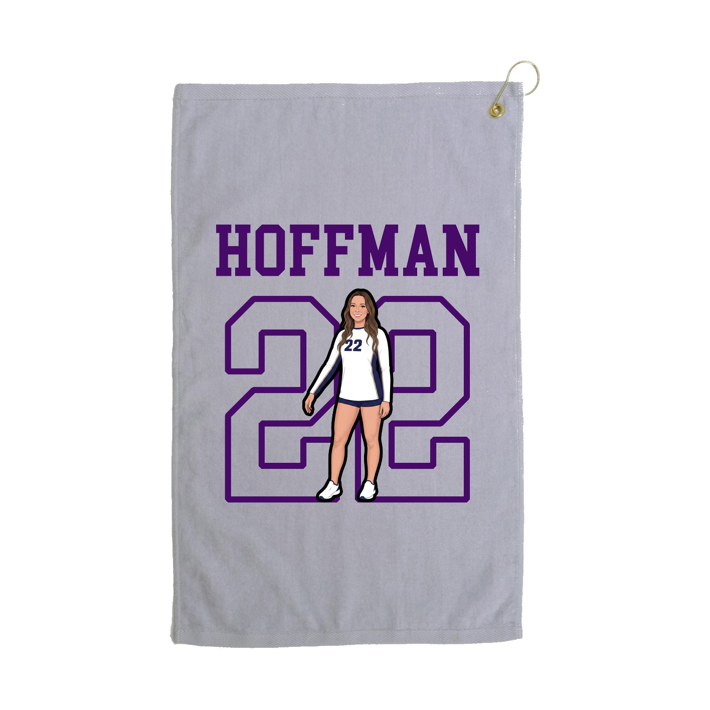 Golf Towel — Shirsey in Grey
