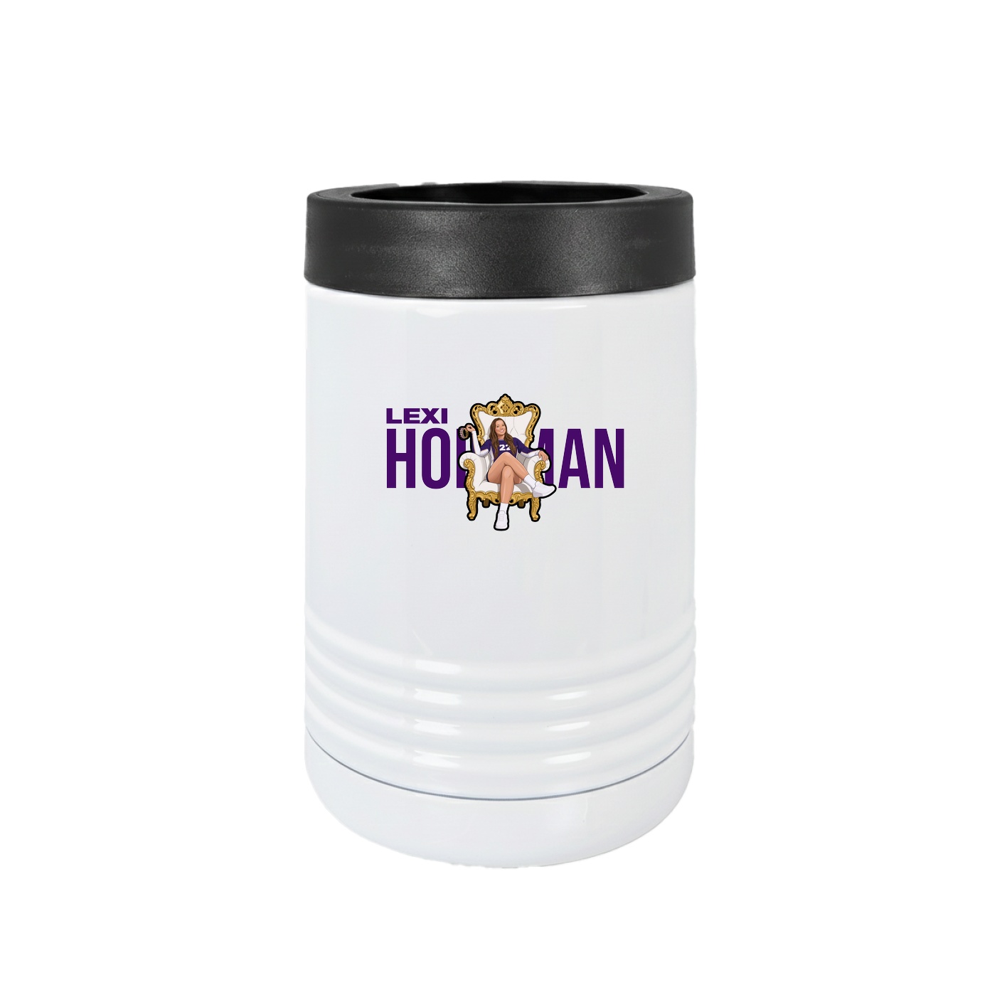Beverage Holder — Player Name in White