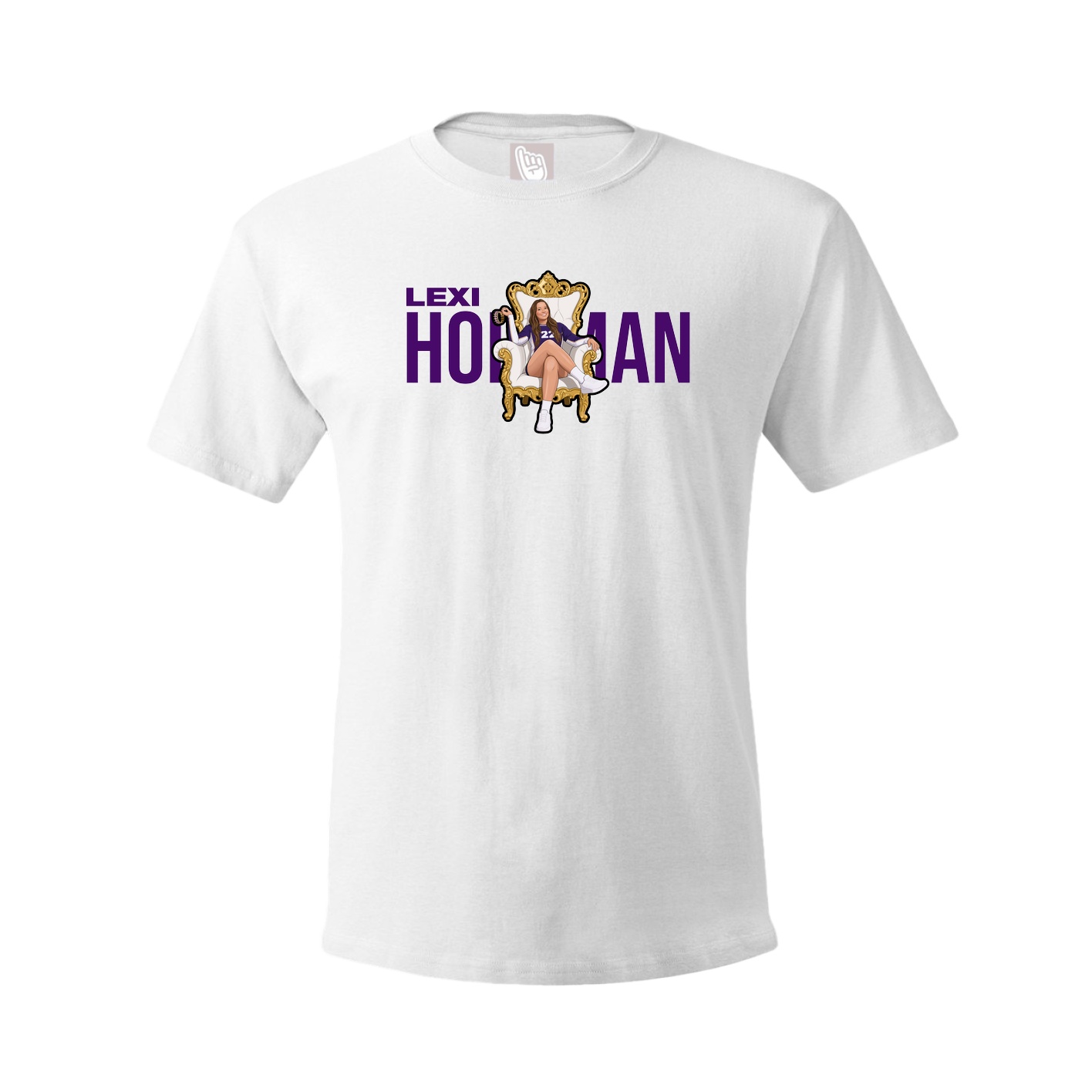 Youth Tee — Player Name in White