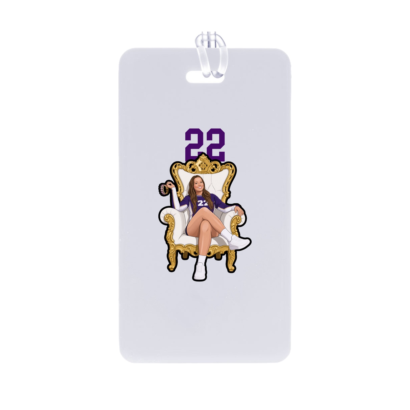 Bag Tag — Number Top in Classic
