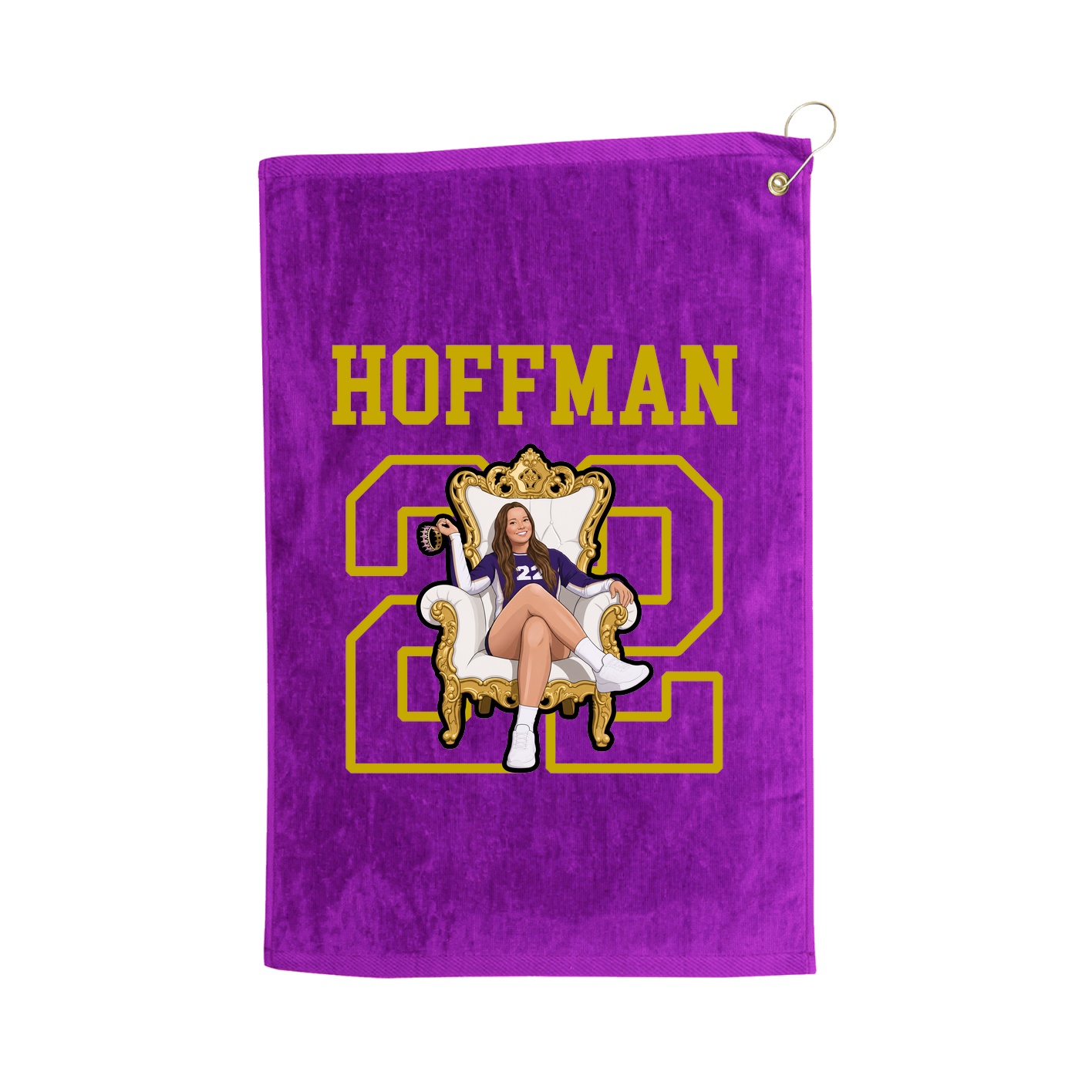Golf Towel — Shirsey in Purple