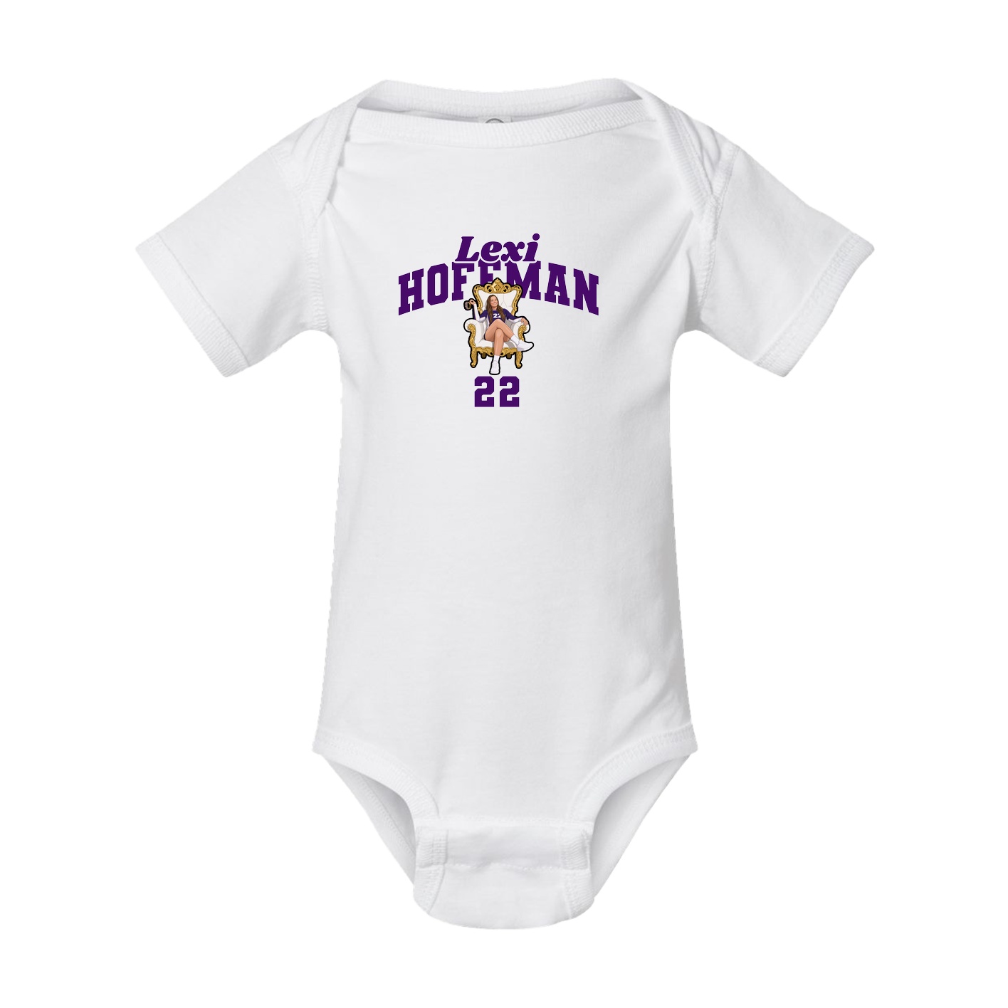 Baby Onesie — Signature Arch in White